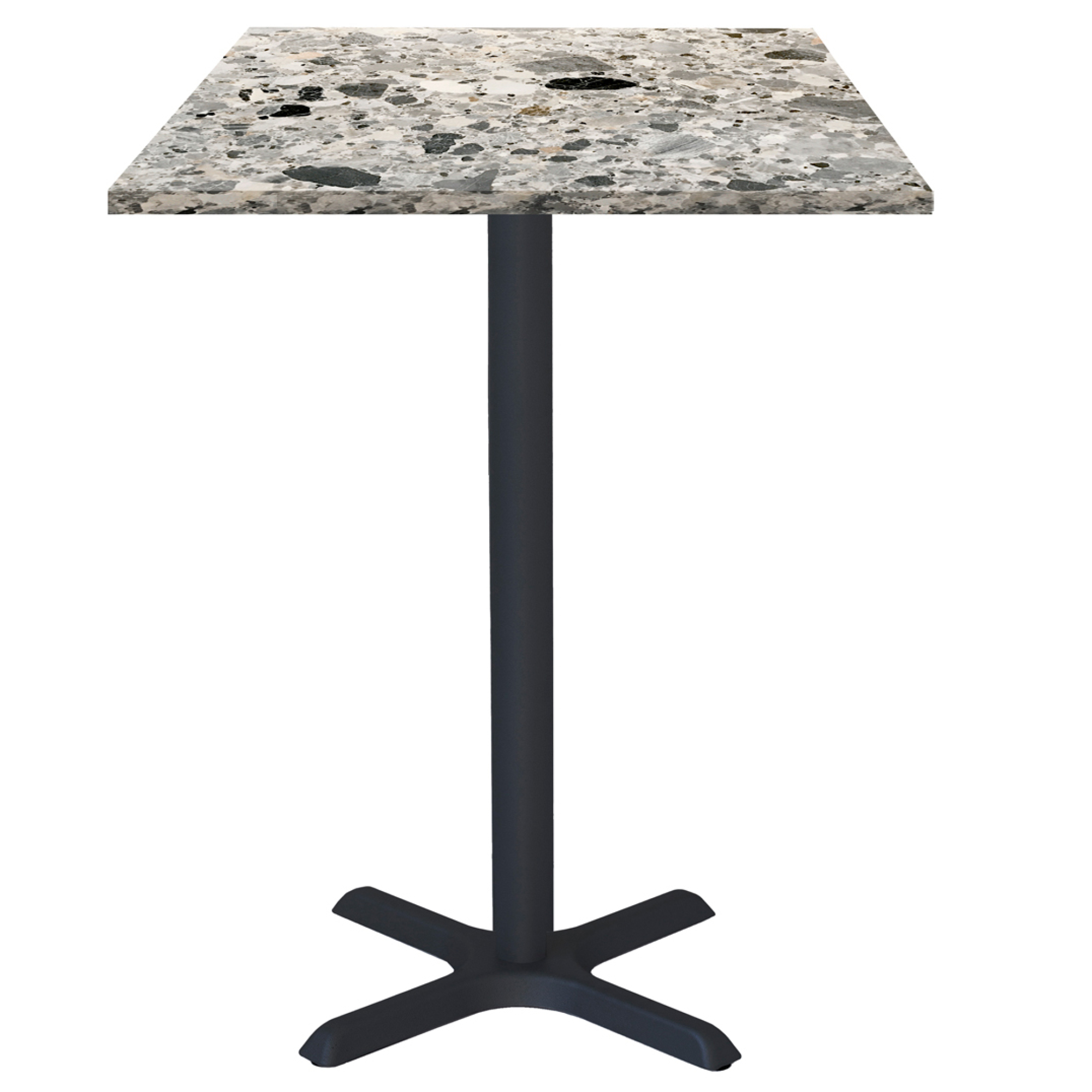 Mange-debout 60x60cm - modèle Dina terrazzo cepp