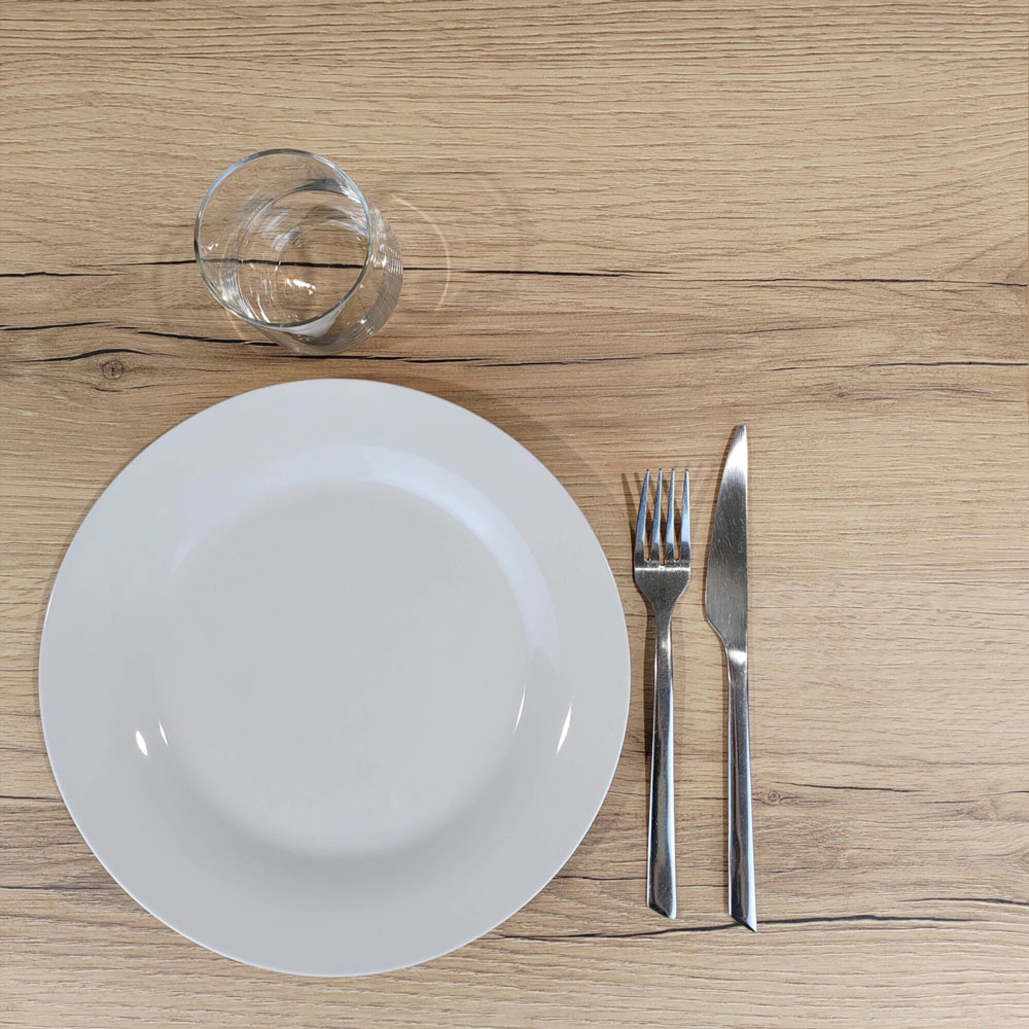 Mange-debout 60x60cm - modèle Rome chêne delano