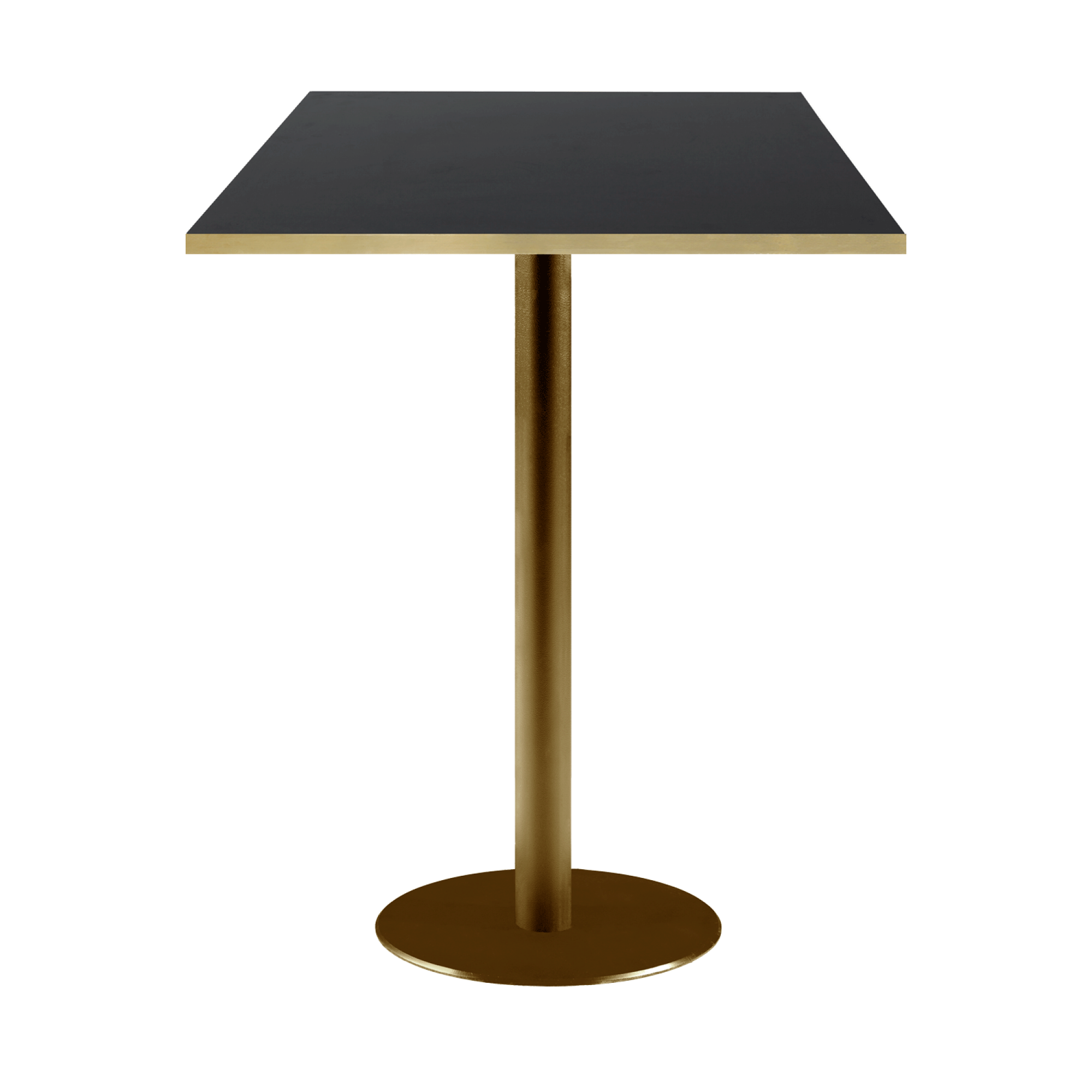 Mange-debout 60x60cm Rome bistrot noire