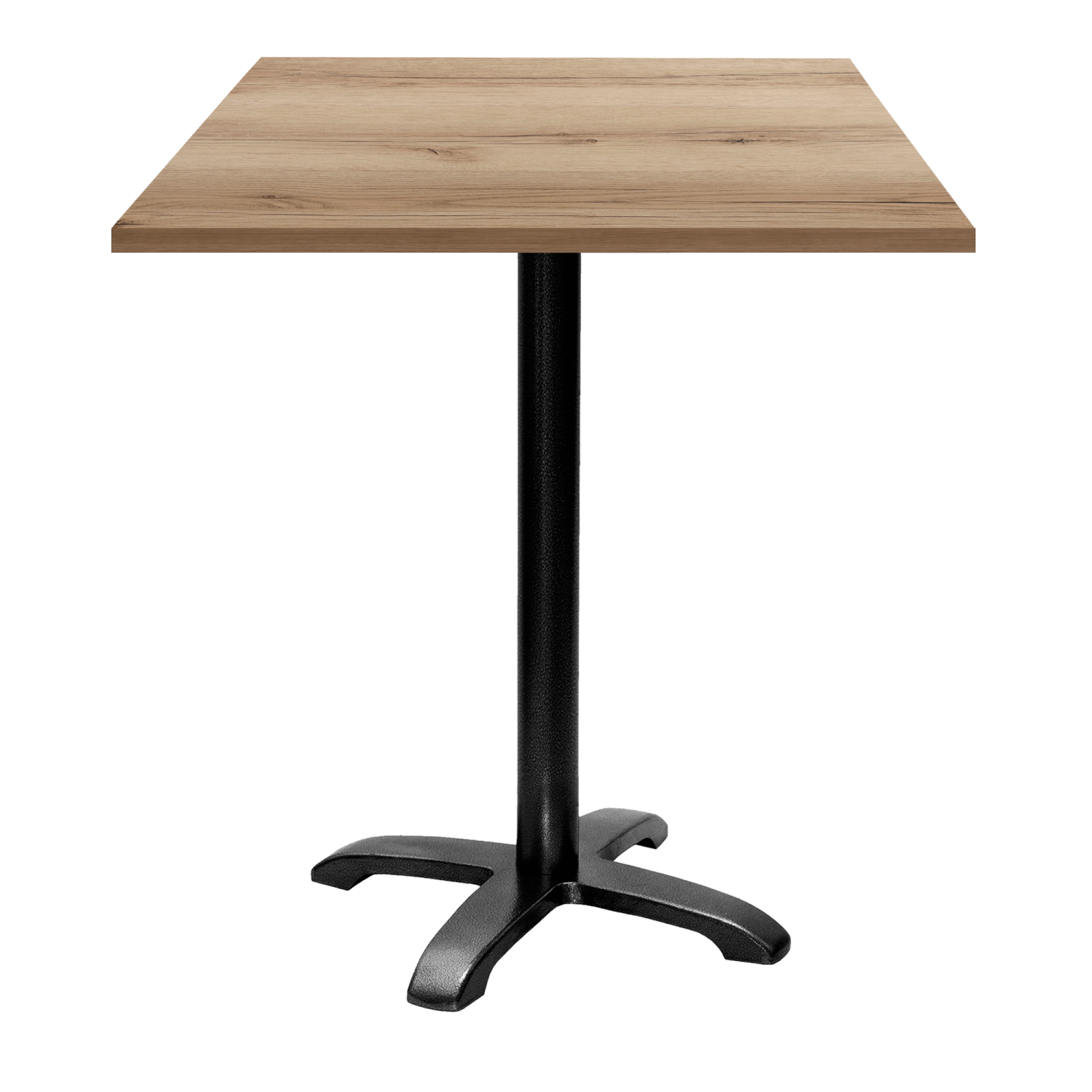 Mange-debout 70x70cm - modèle Bazila chene delano