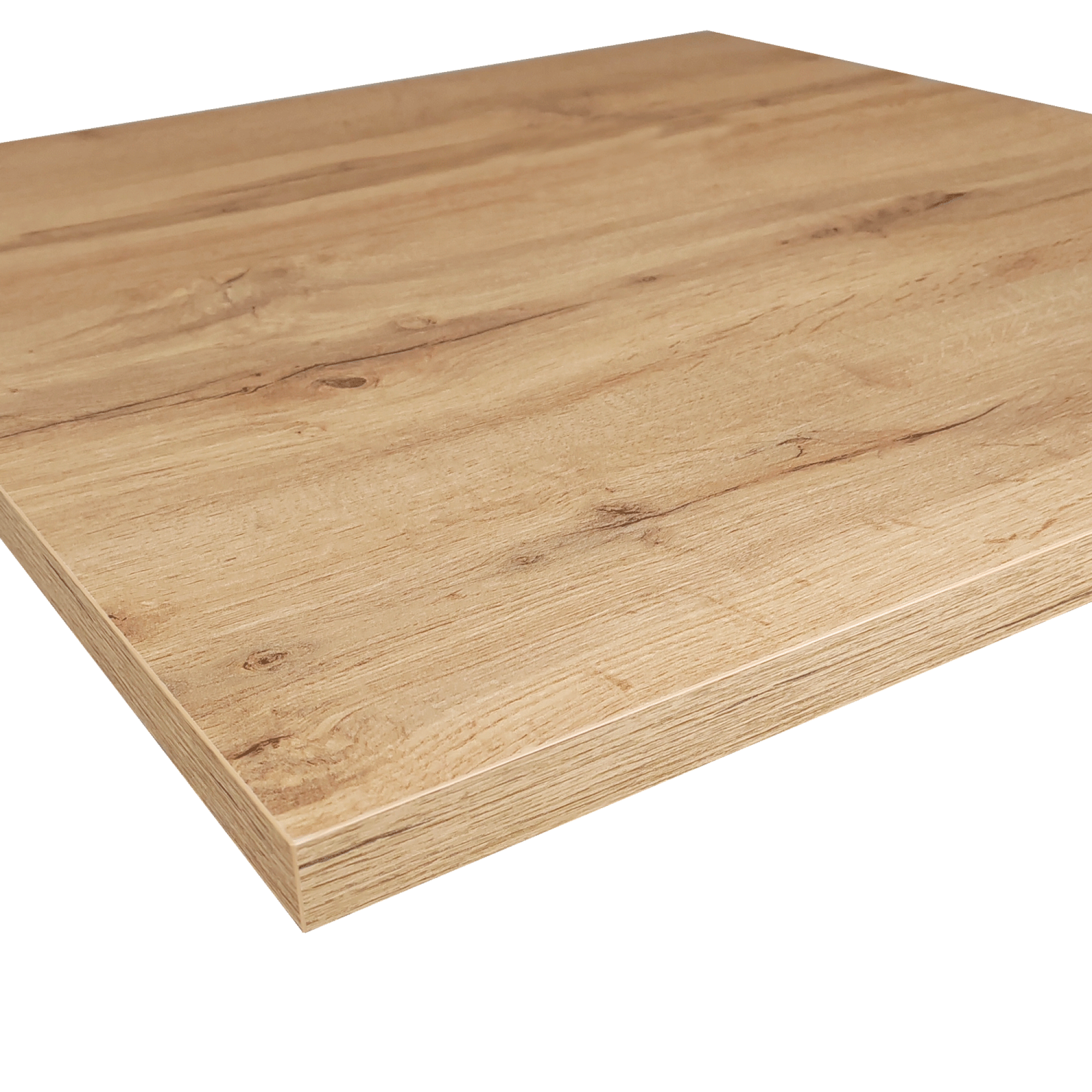 Mange-debout 70x70cm - modèle Round banc chene armor