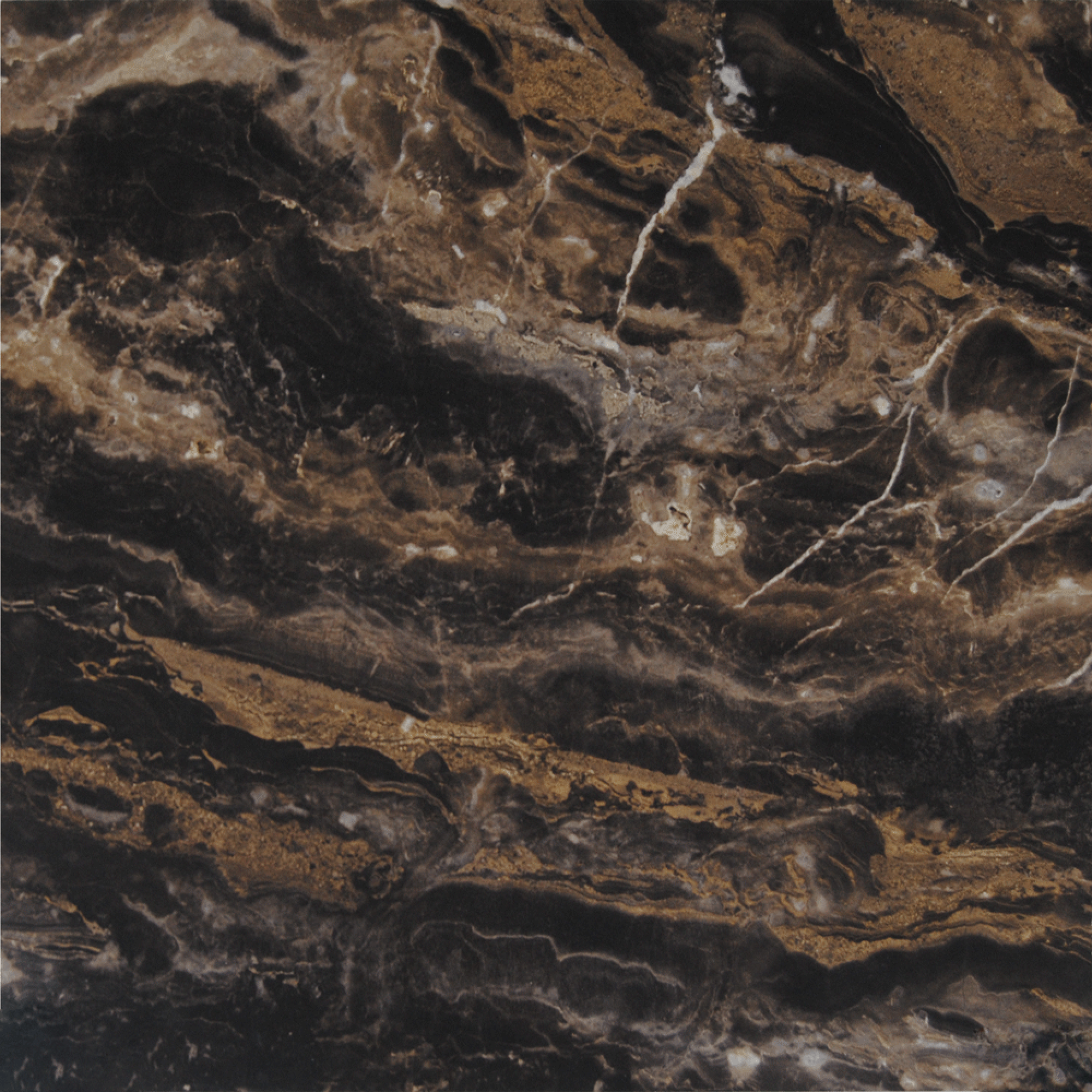 Mange-debout Ø60cm Rome bistrot marbre veiné glossy