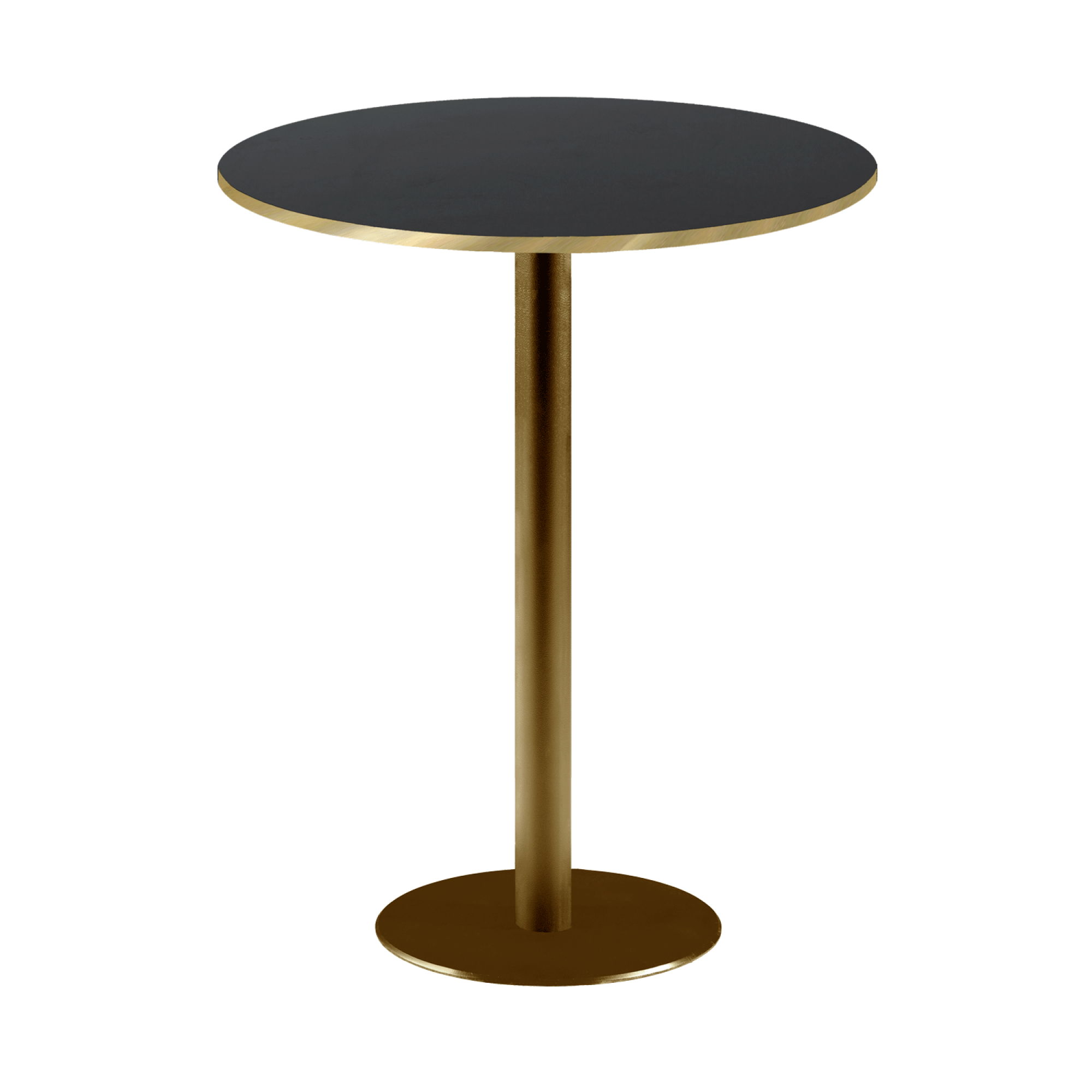 Mange-debout Ø60cm Rome bistrot noire