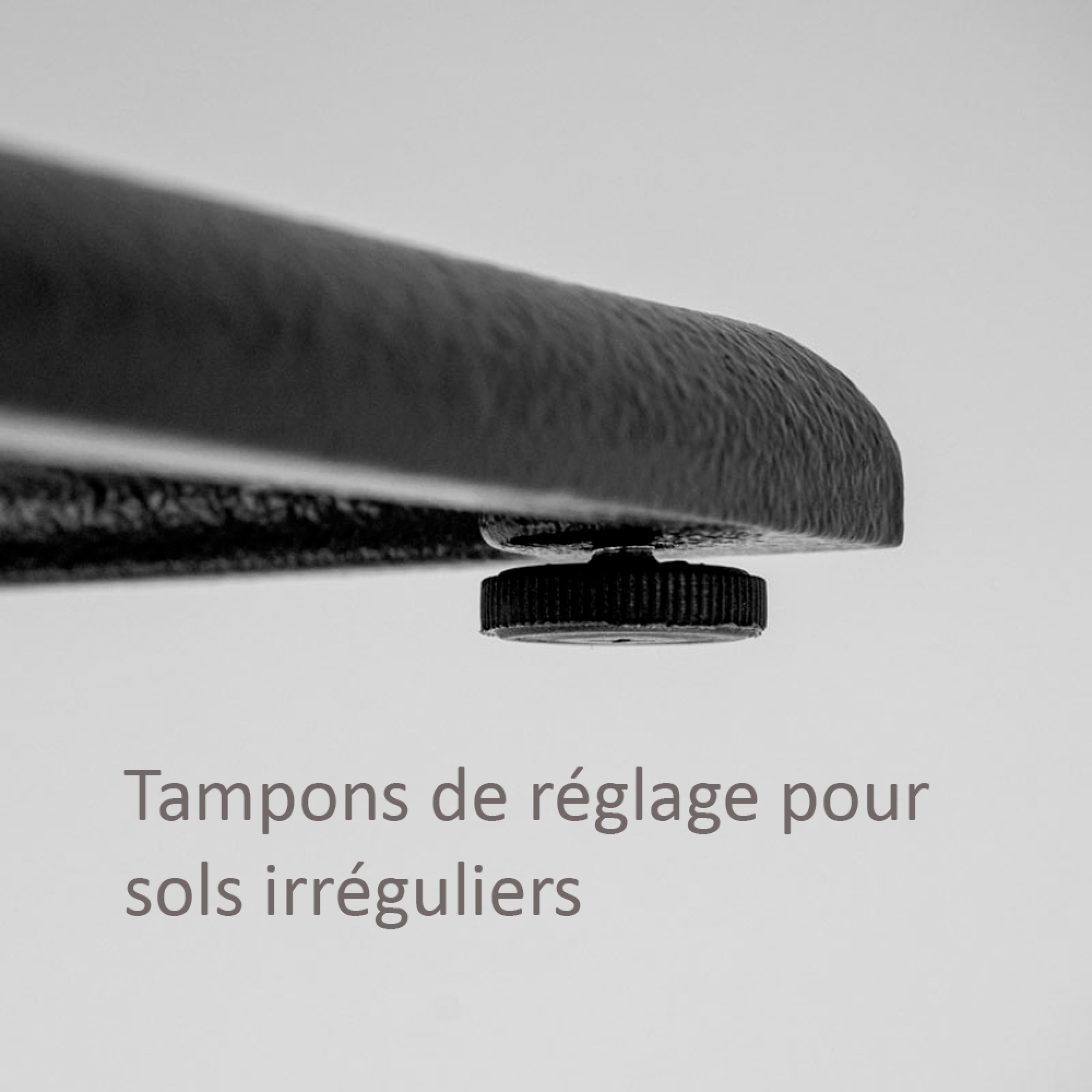 Piétement modèle Milan noir