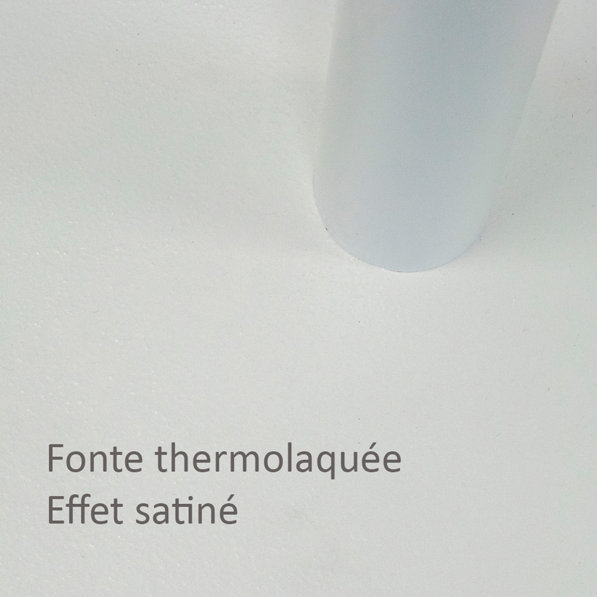 Piétement modèle Rome blanc XL pour tables jusqu'à Ø130cm