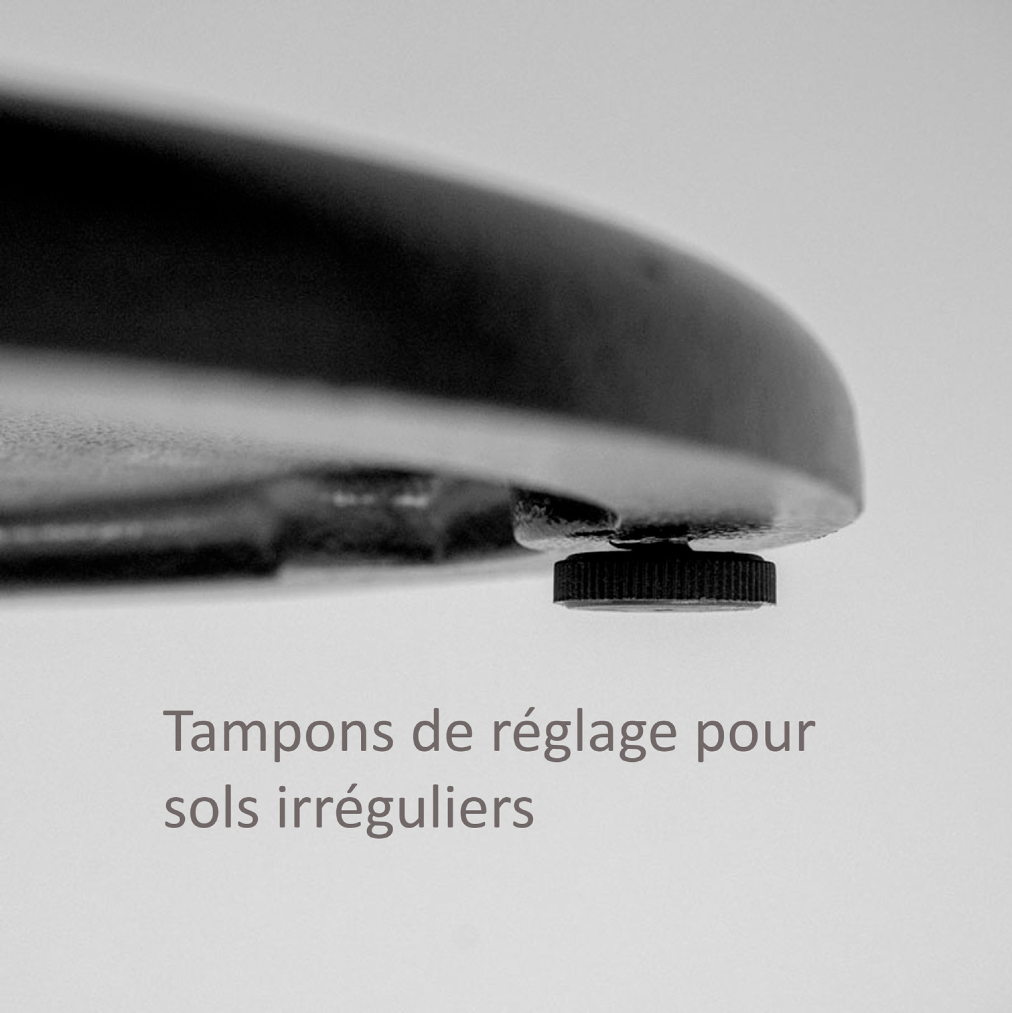 Piétement modèle Rome noir