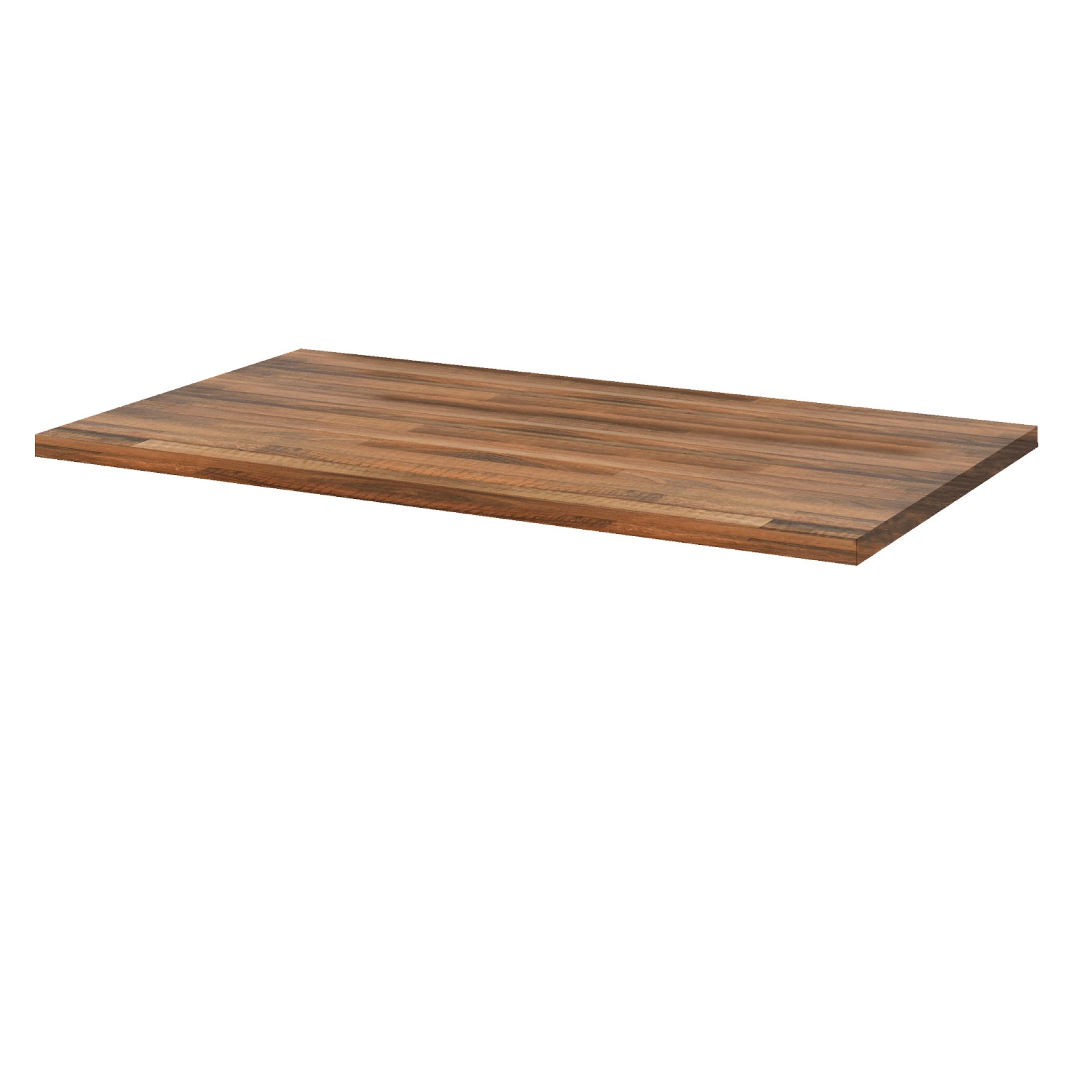 Plateau 160x80 decor bois noyer