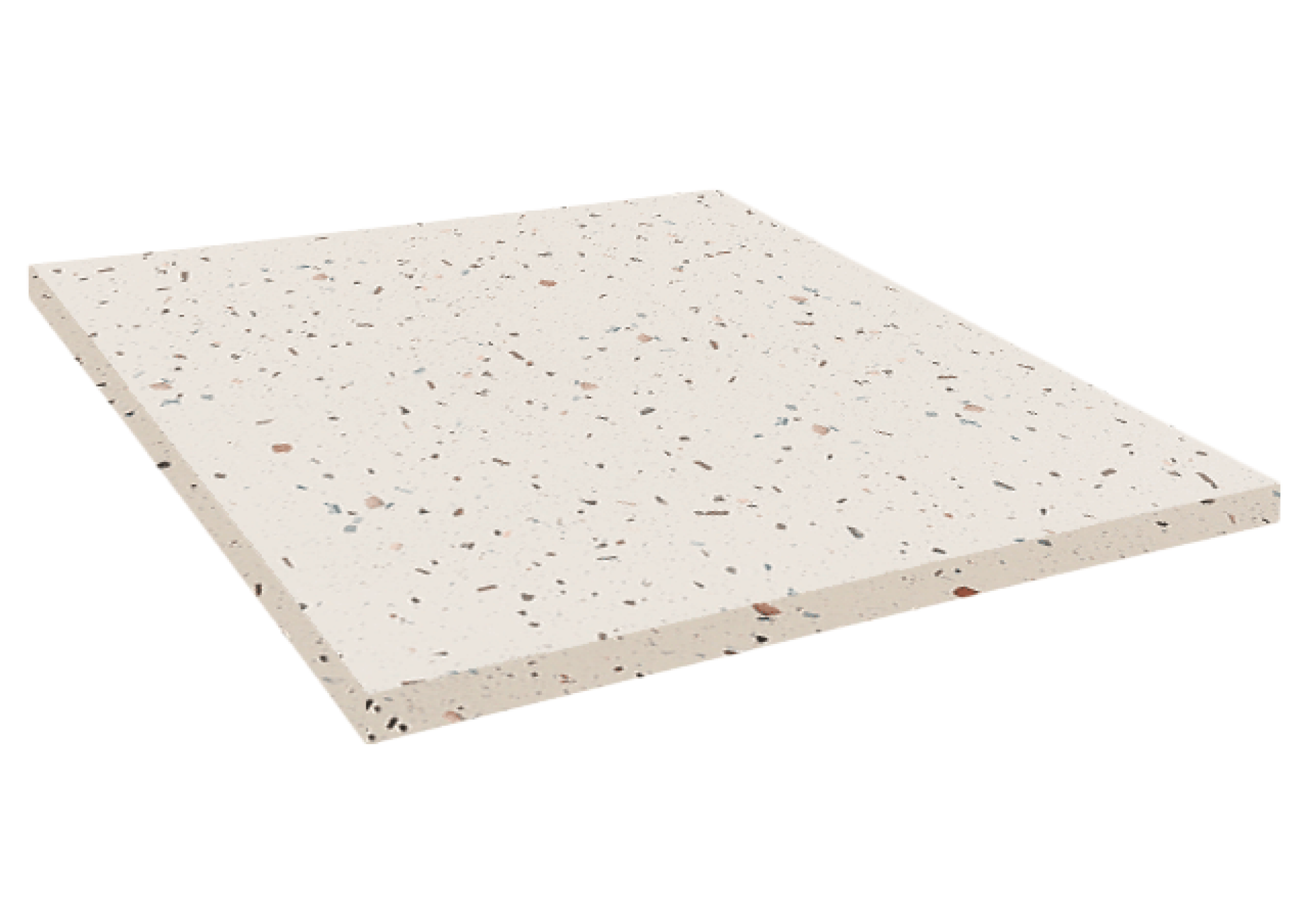 Plateau 60x60 decor terrazzo cassata