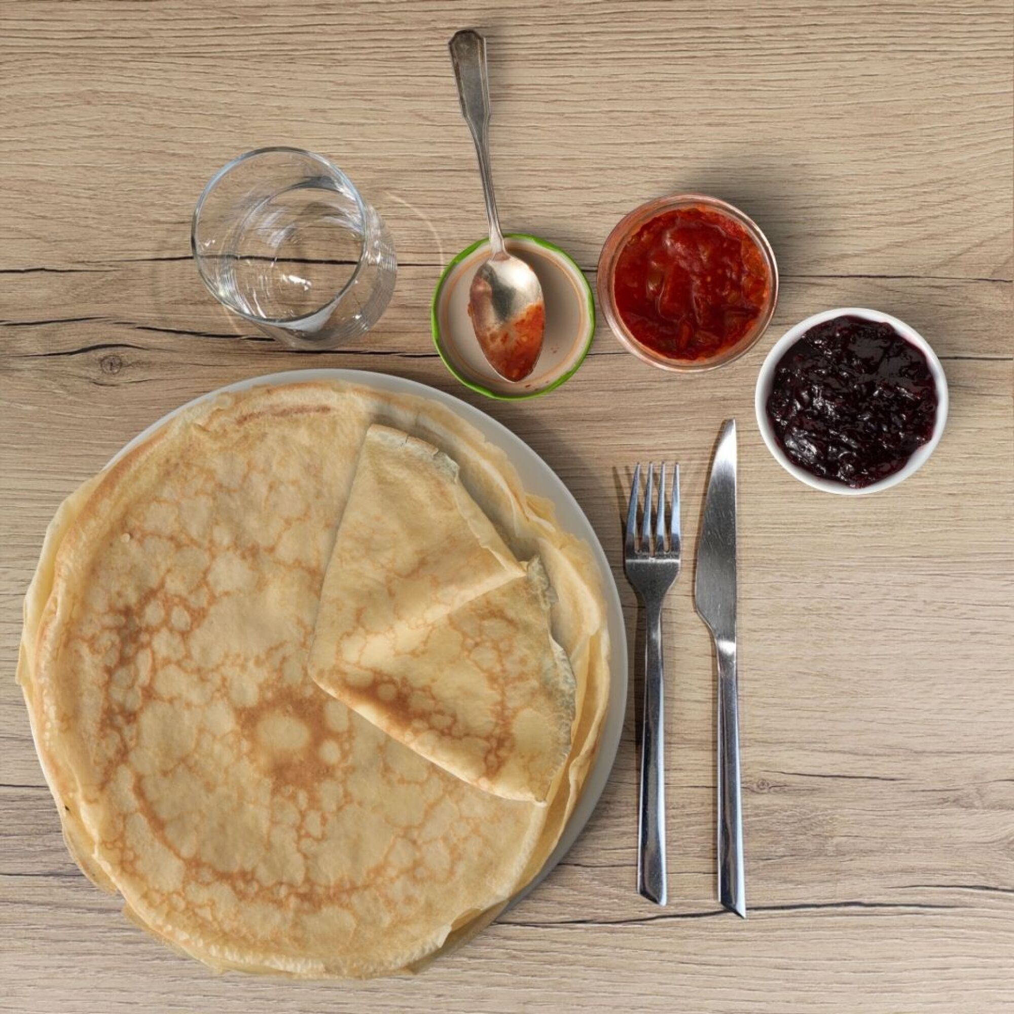 Plateau Ø70 decor chene delano