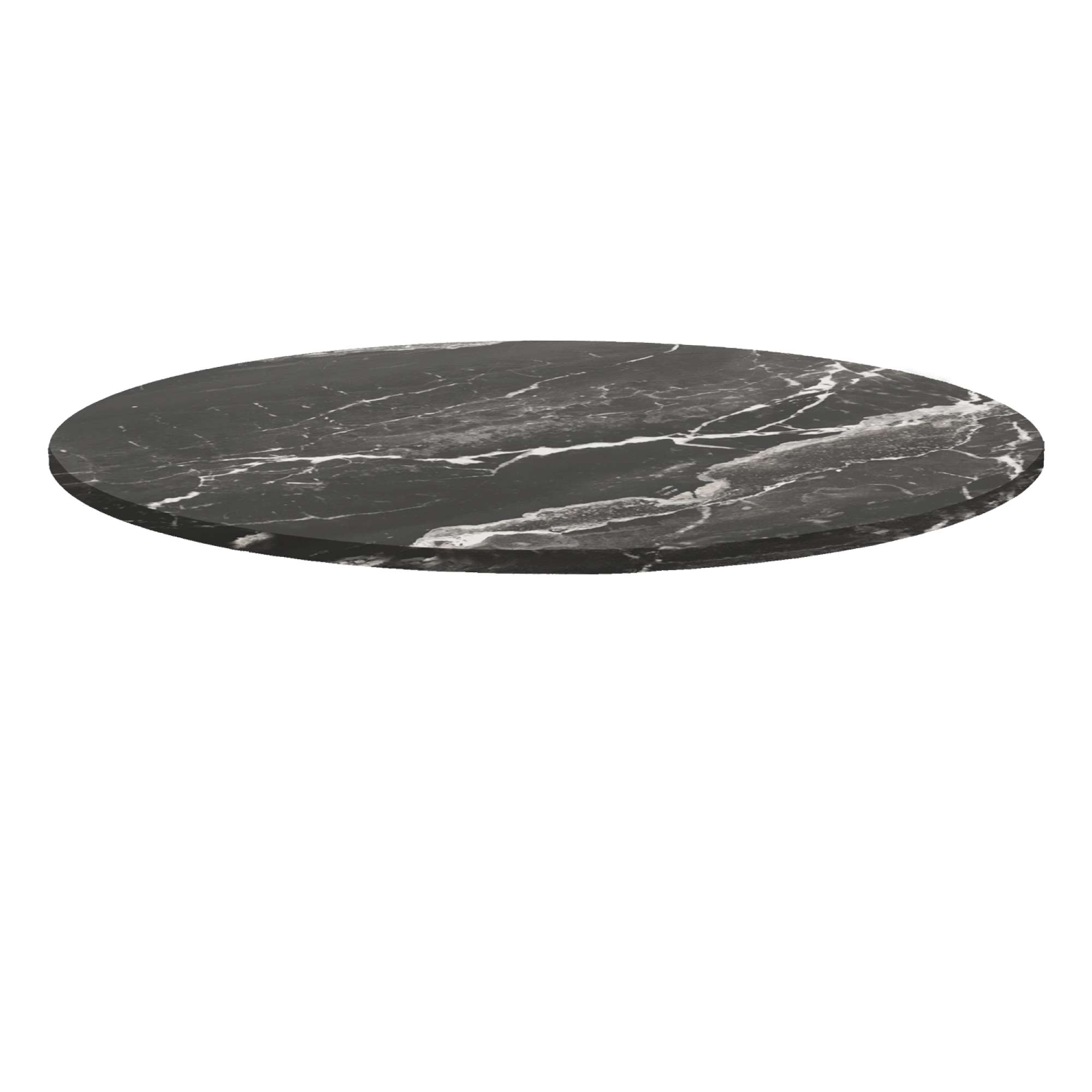 Plateau Ø70 decor marbre royal