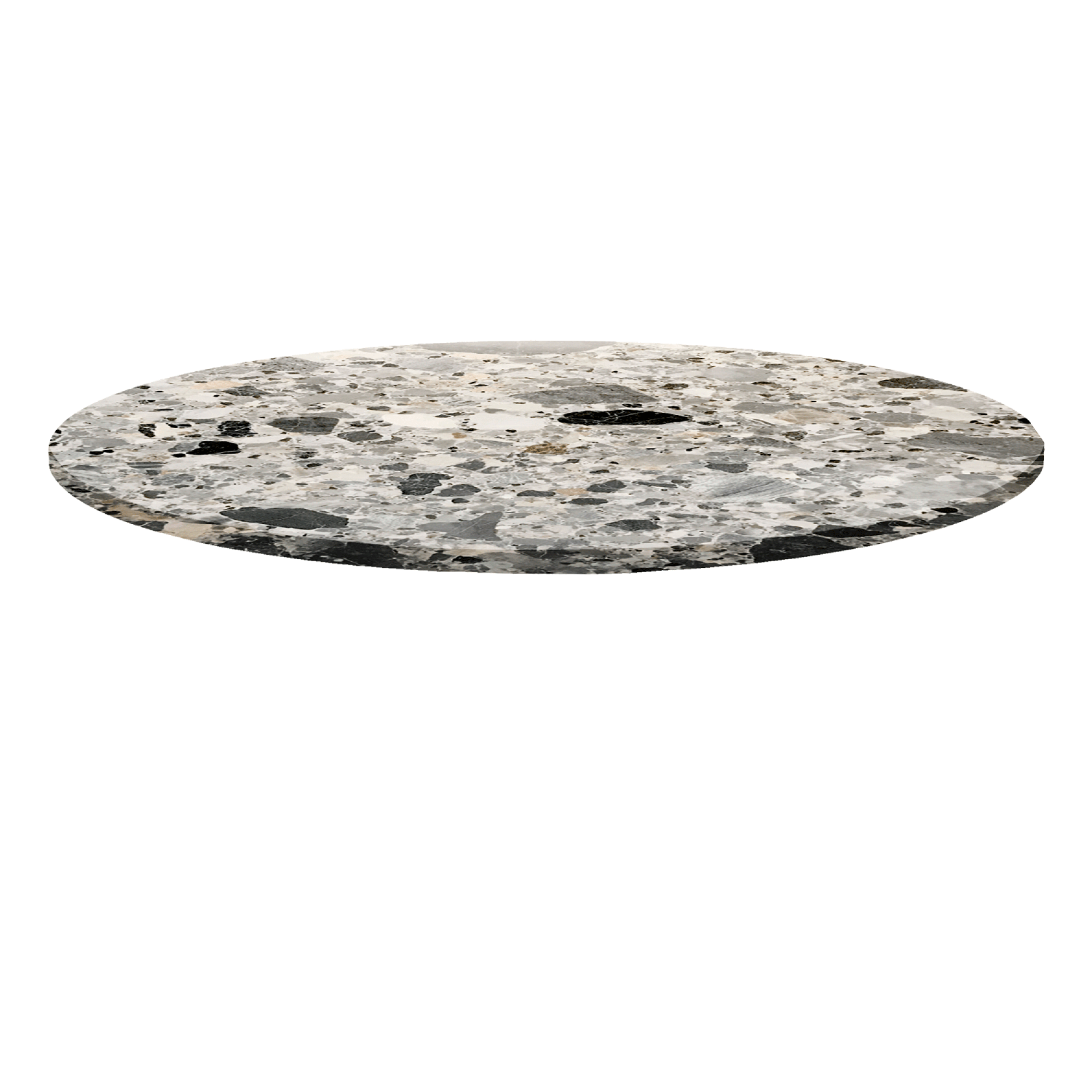 Plateau Ø90 decor terrazzo cepp