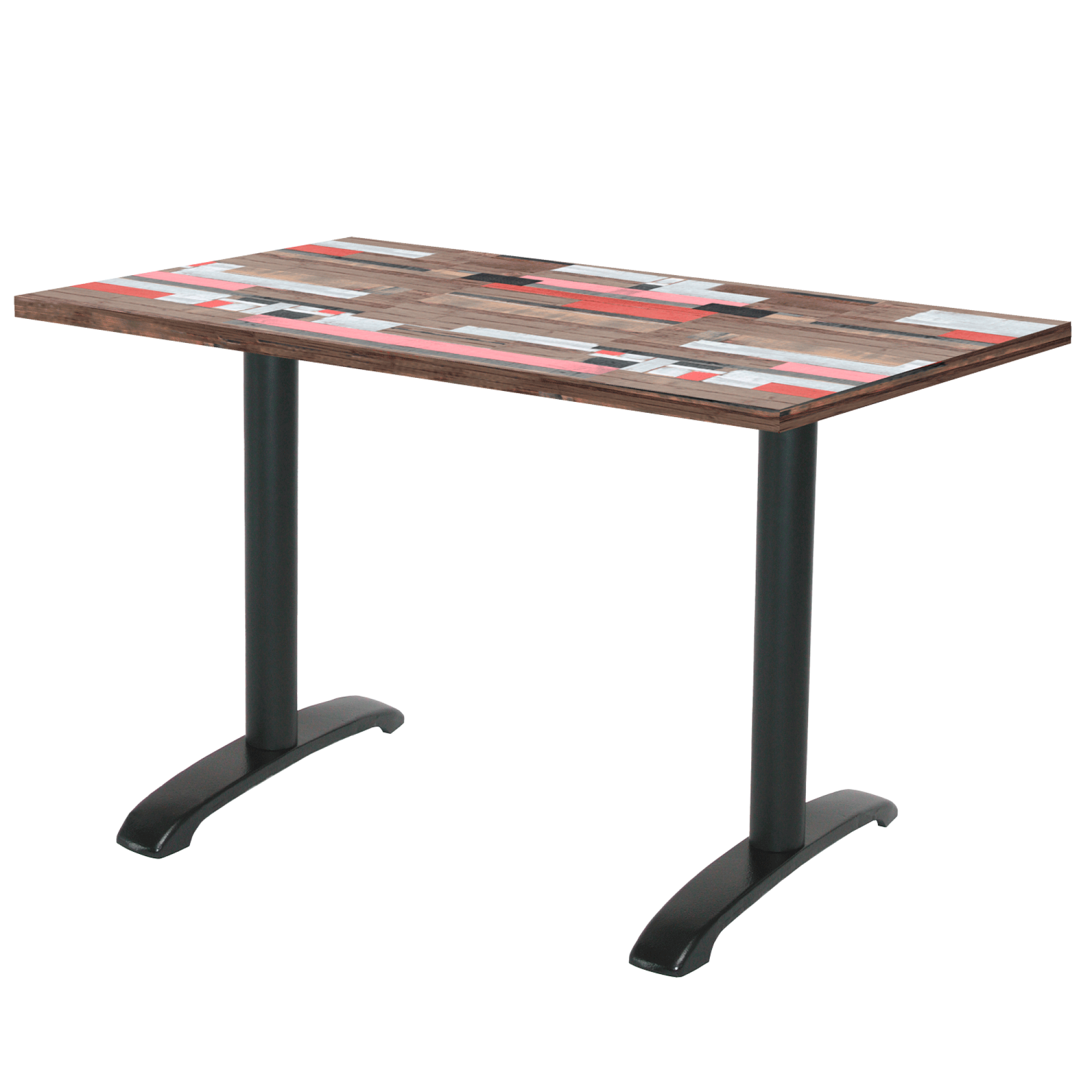 Table 120x70cm - modèle Bazila bois redden wood