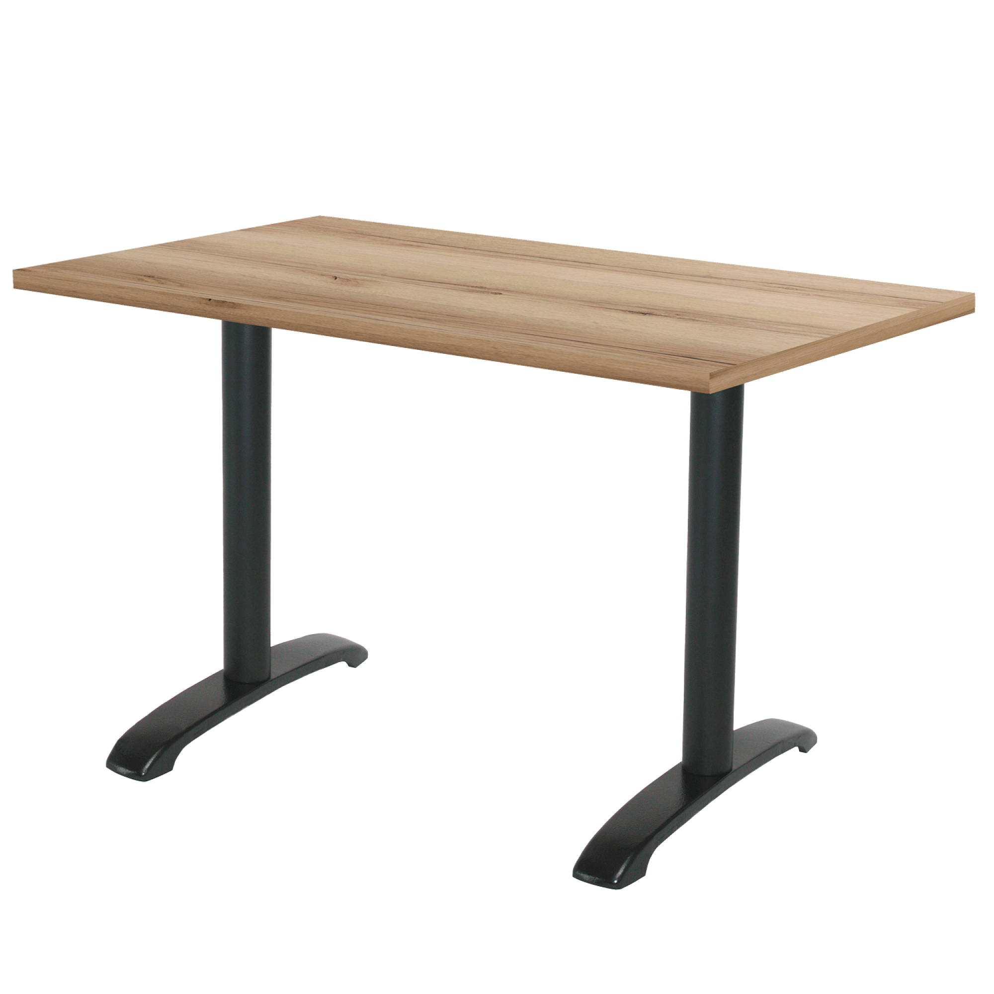 Table 120x70cm - modèle Bazila chêne delano