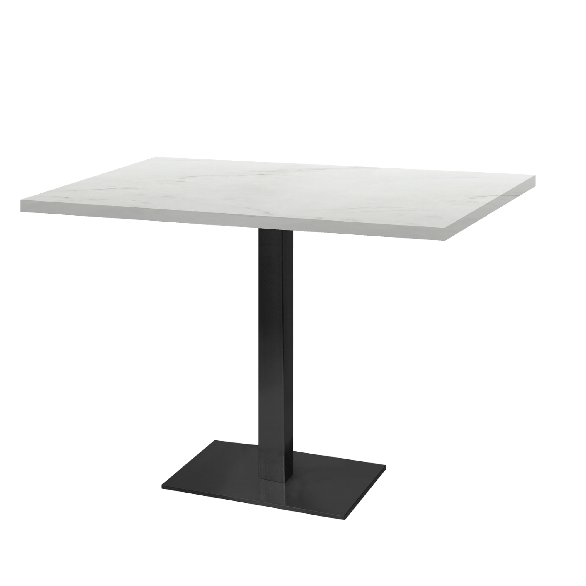 Table 120x70cm - modèle Milan marbre paros