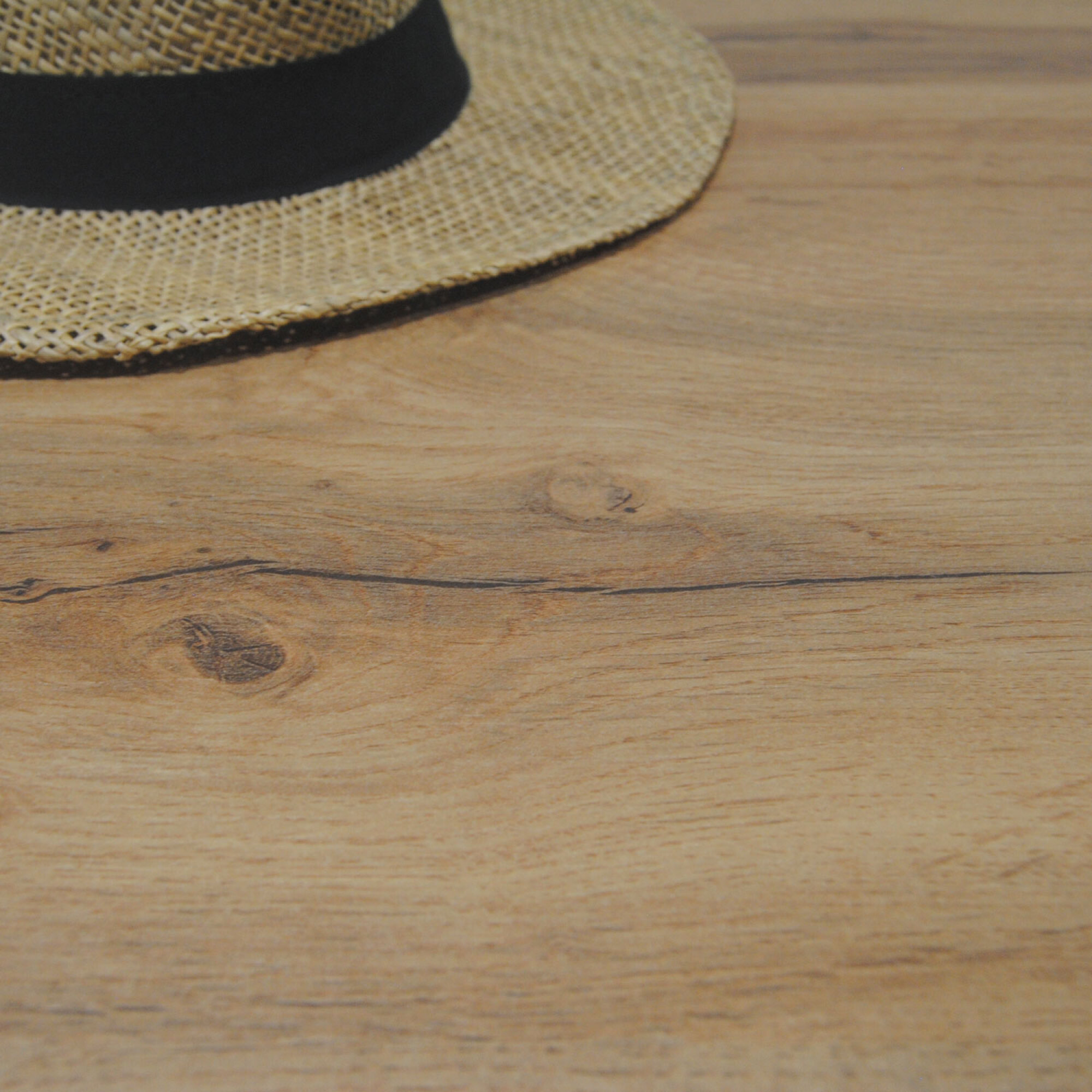 Table 120x70cm - modèle Round blanc chene armor