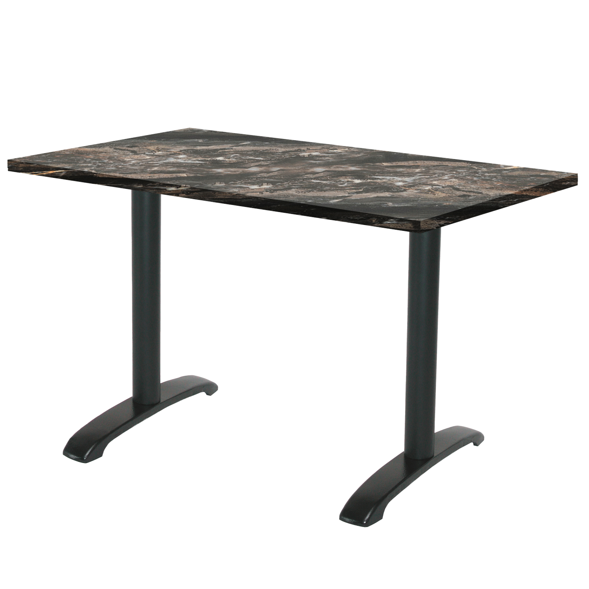 Table 160x80cm - modèle Bazila marbre royal