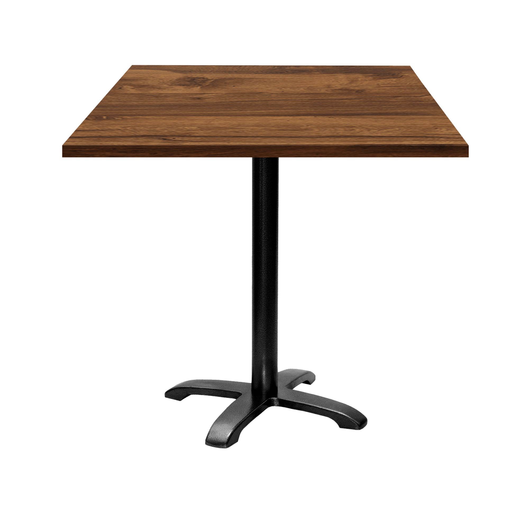 Table 70x70cm - modèle Bazila chêne hunton