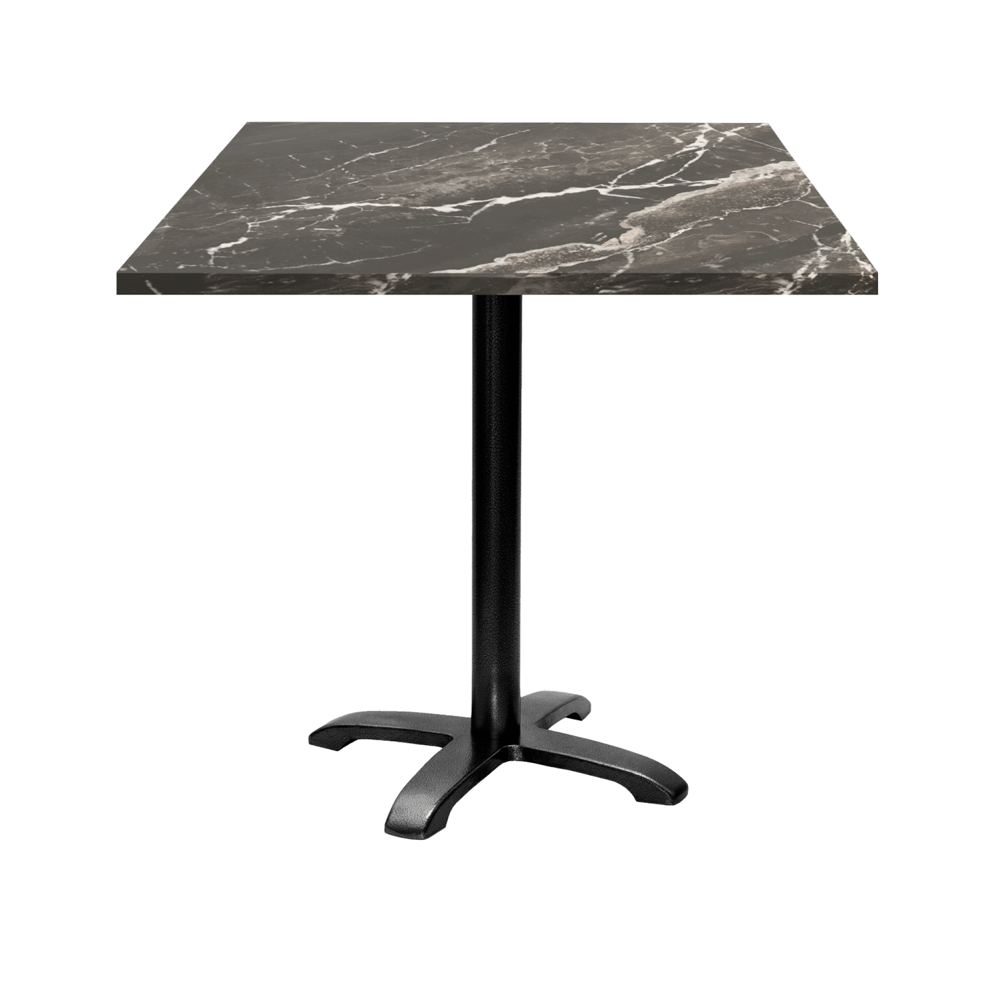 Table 70x70cm - modèle Bazila marbre royal