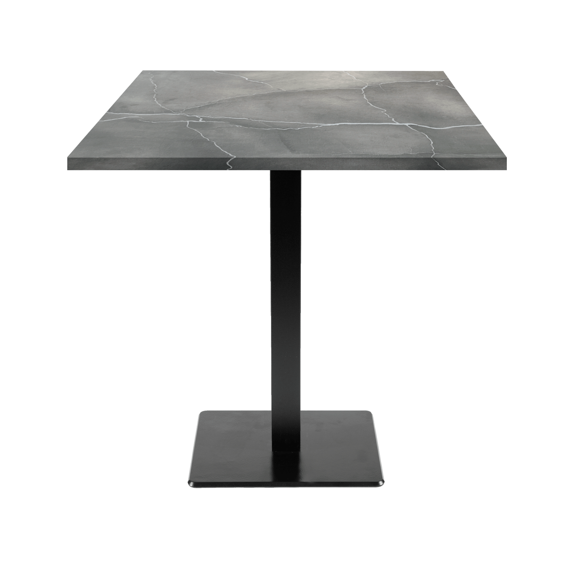 Table 70x70cm - modèle Milan lune bleue