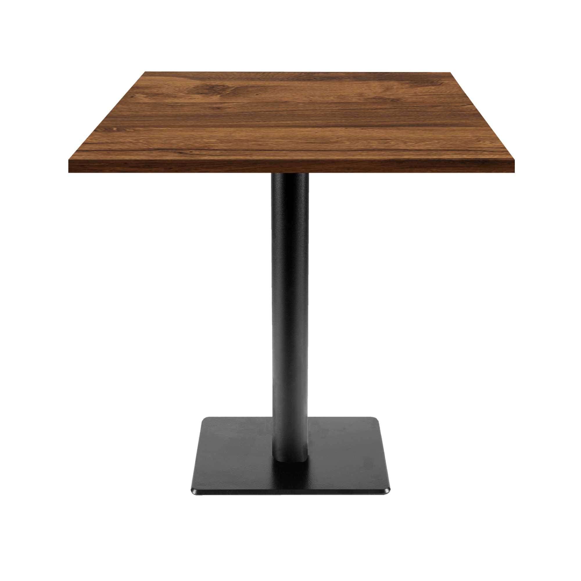 Table 70x70cm - modèle Milan T chêne hunton