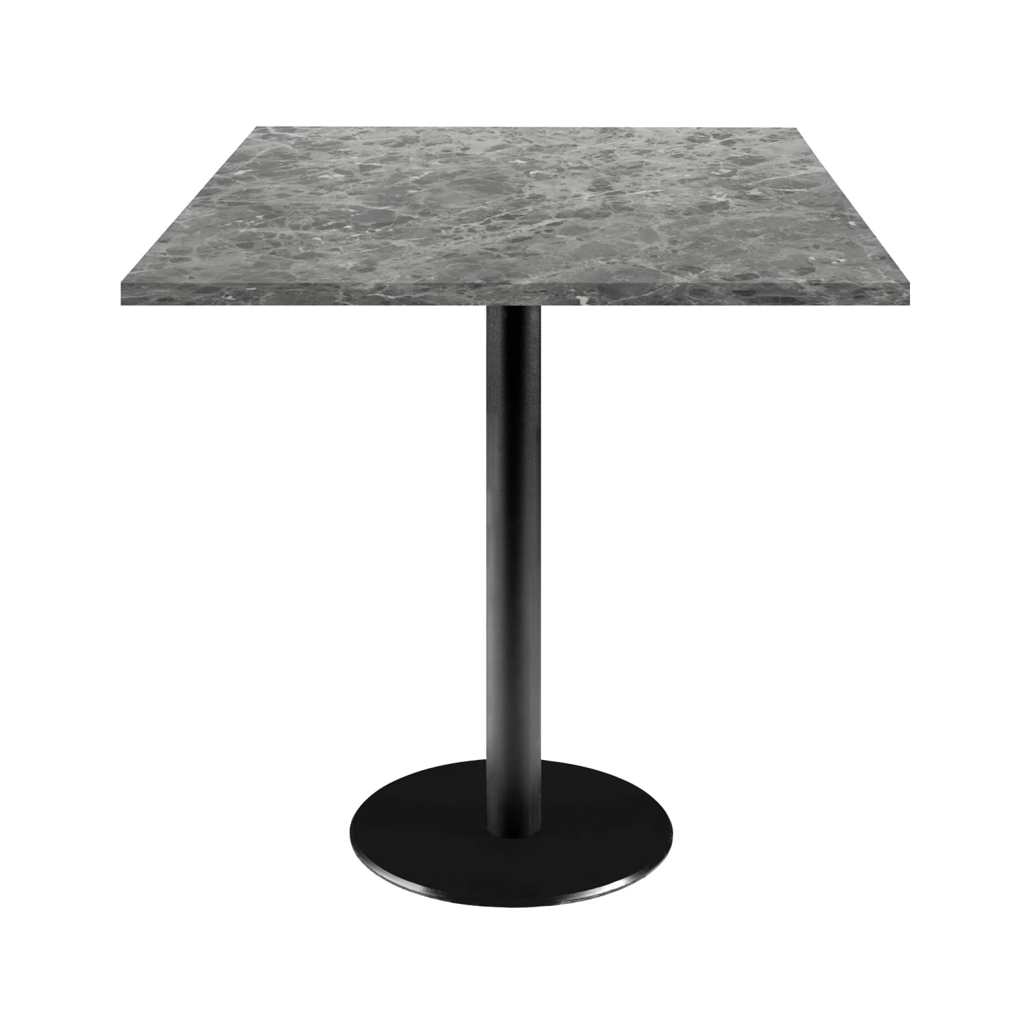 Table 70x70cm - modèle Rome marbre nabu