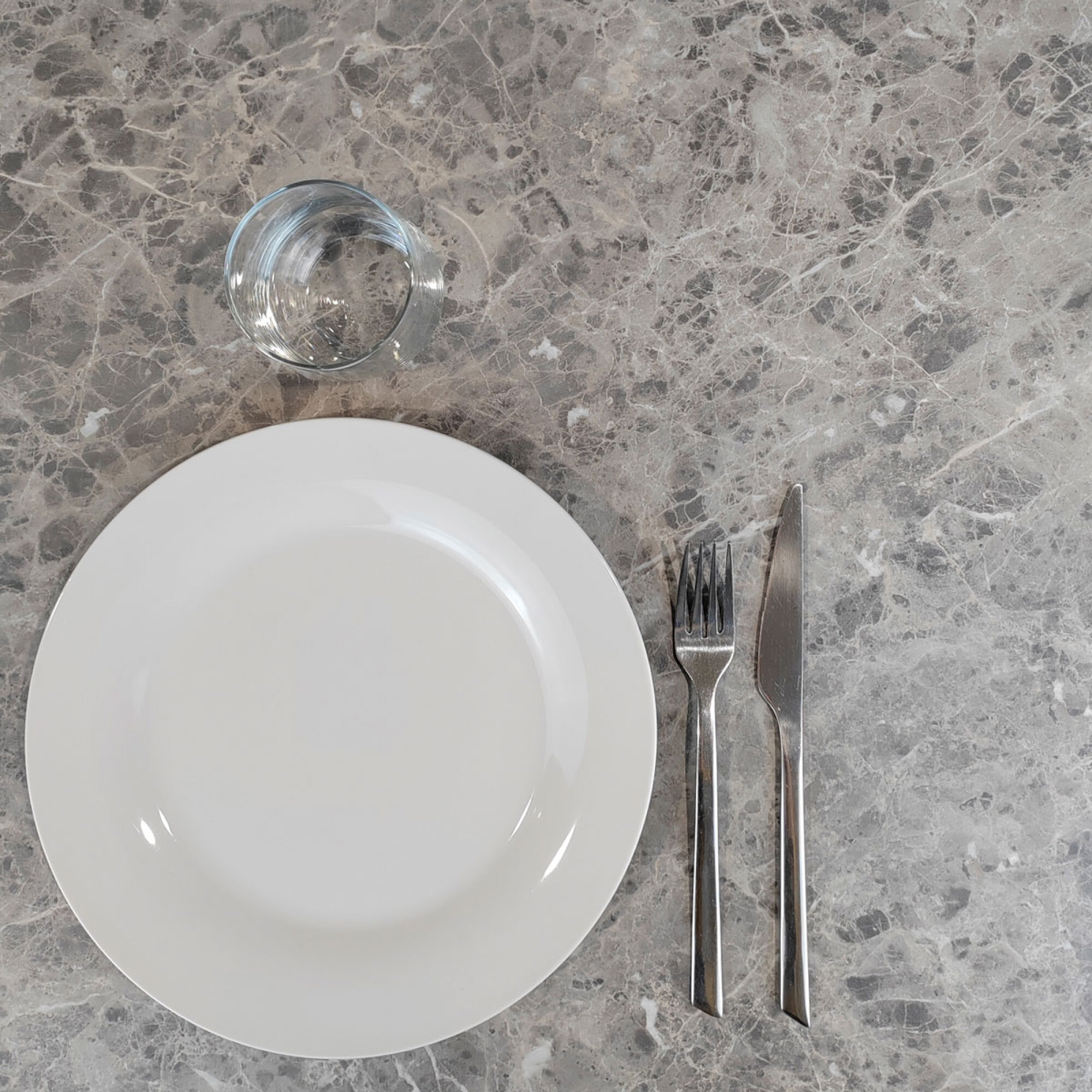 Table 70x70cm - modèle Rome marbre nabu