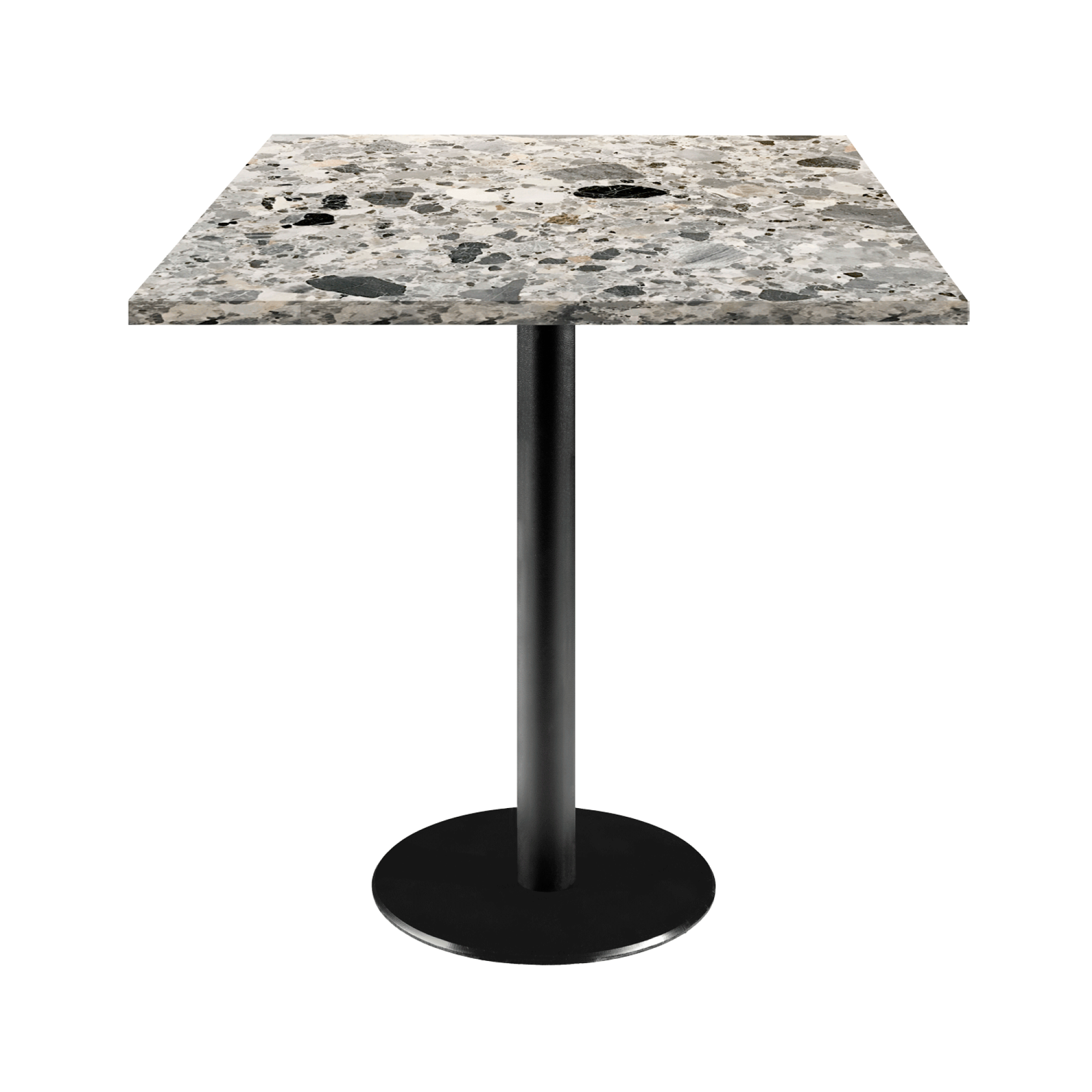 Table 70x70cm - modèle Rome terrazzo cepp