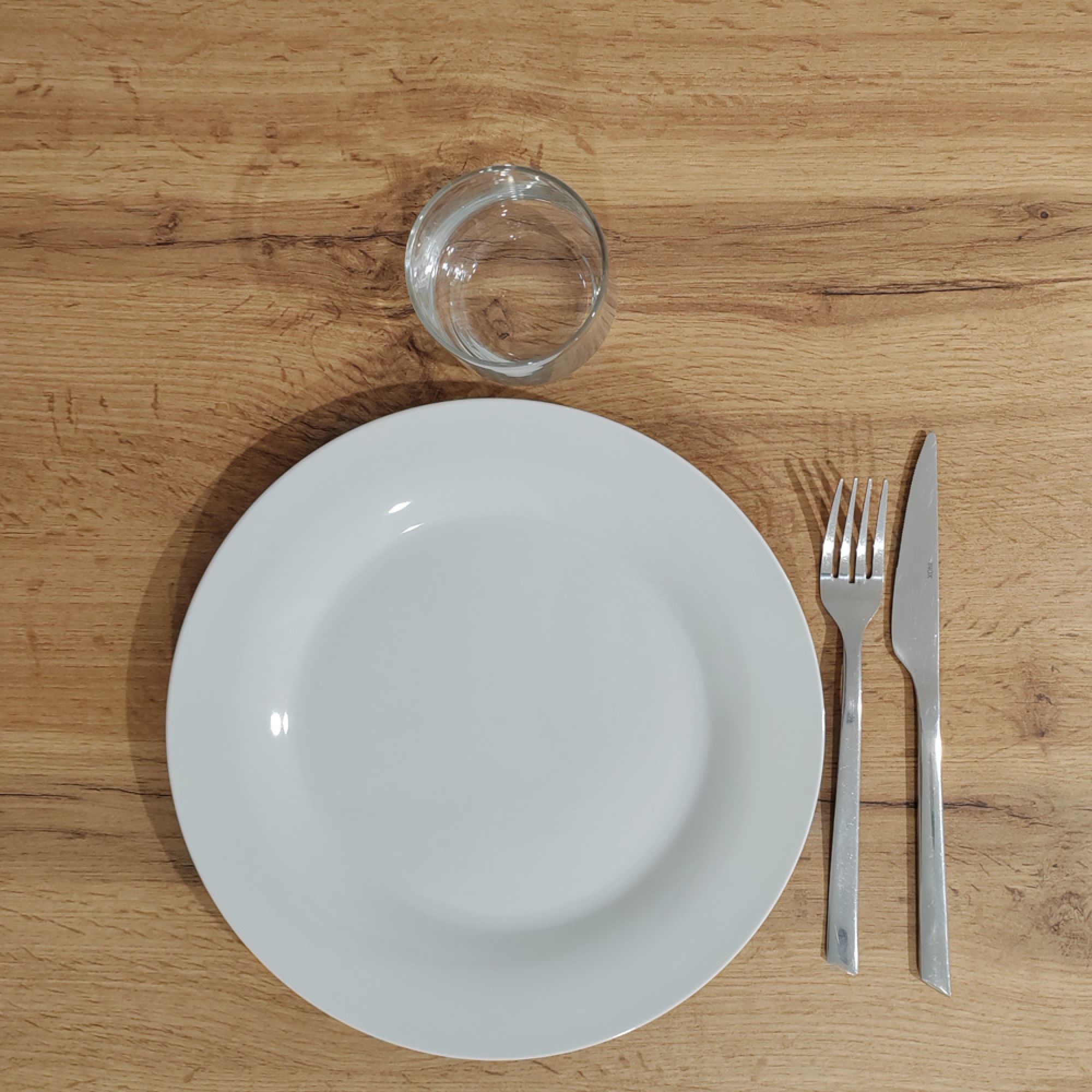 Table 70x70cm - modèle Round snack chene armor