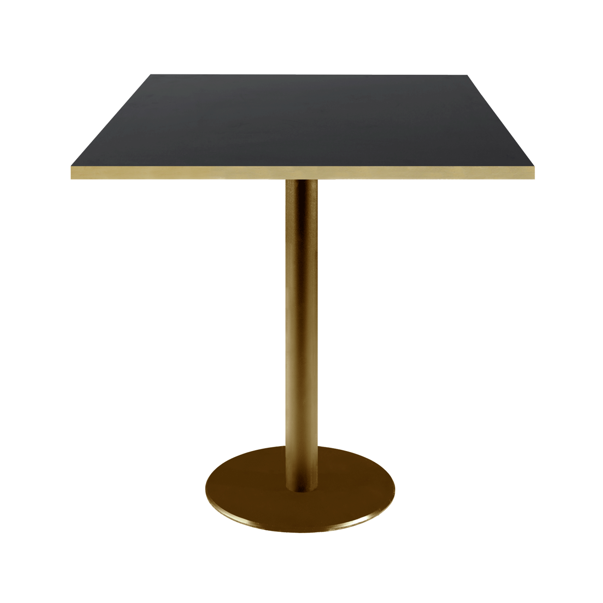 Table 70x70cm Rome bistrot noire