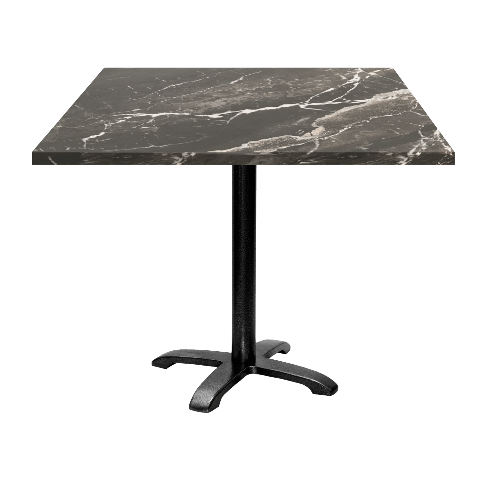 Table 90x90cm - modèle Bazila marbre royal