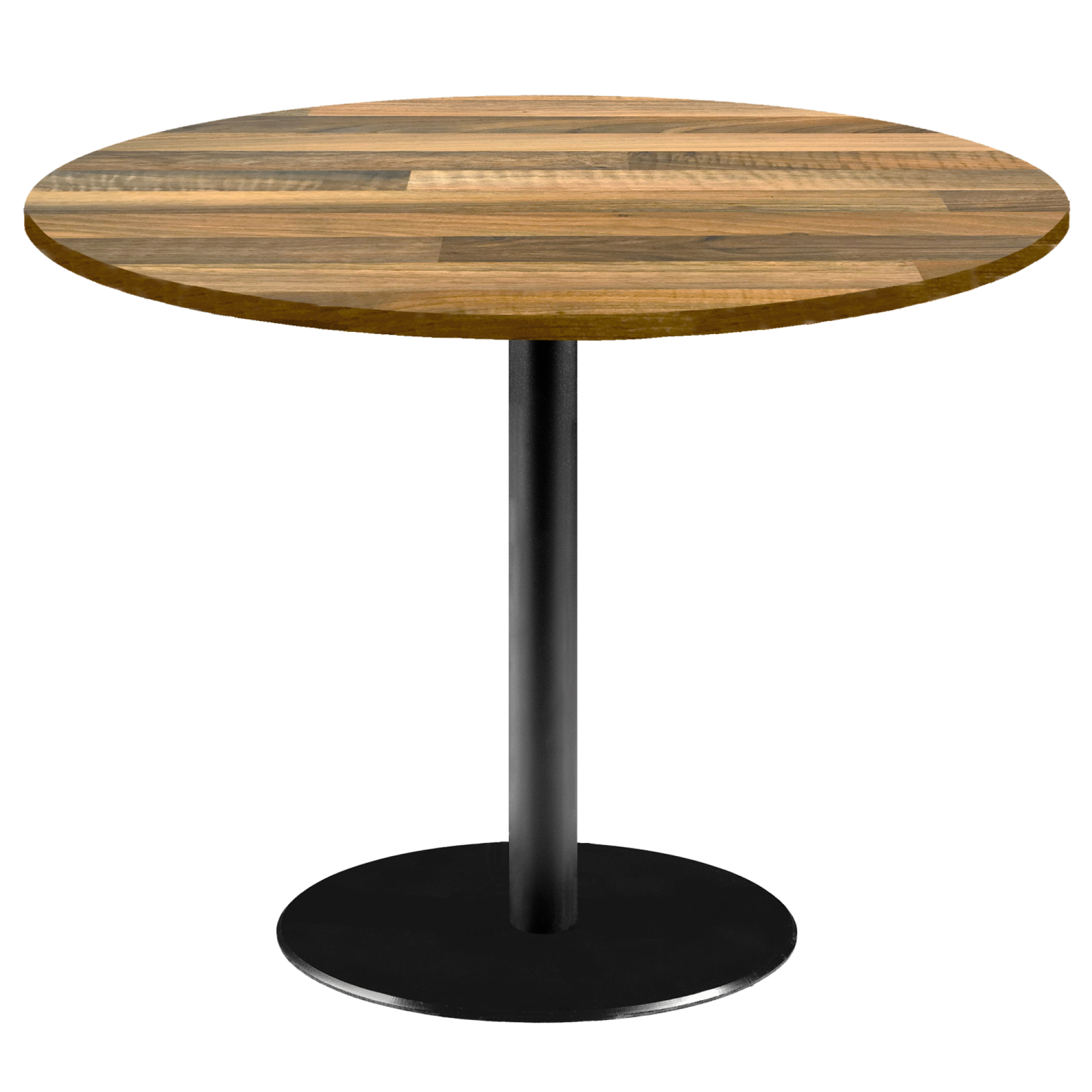 Table Ø120cm - modèle Rome bois noyer lamellé