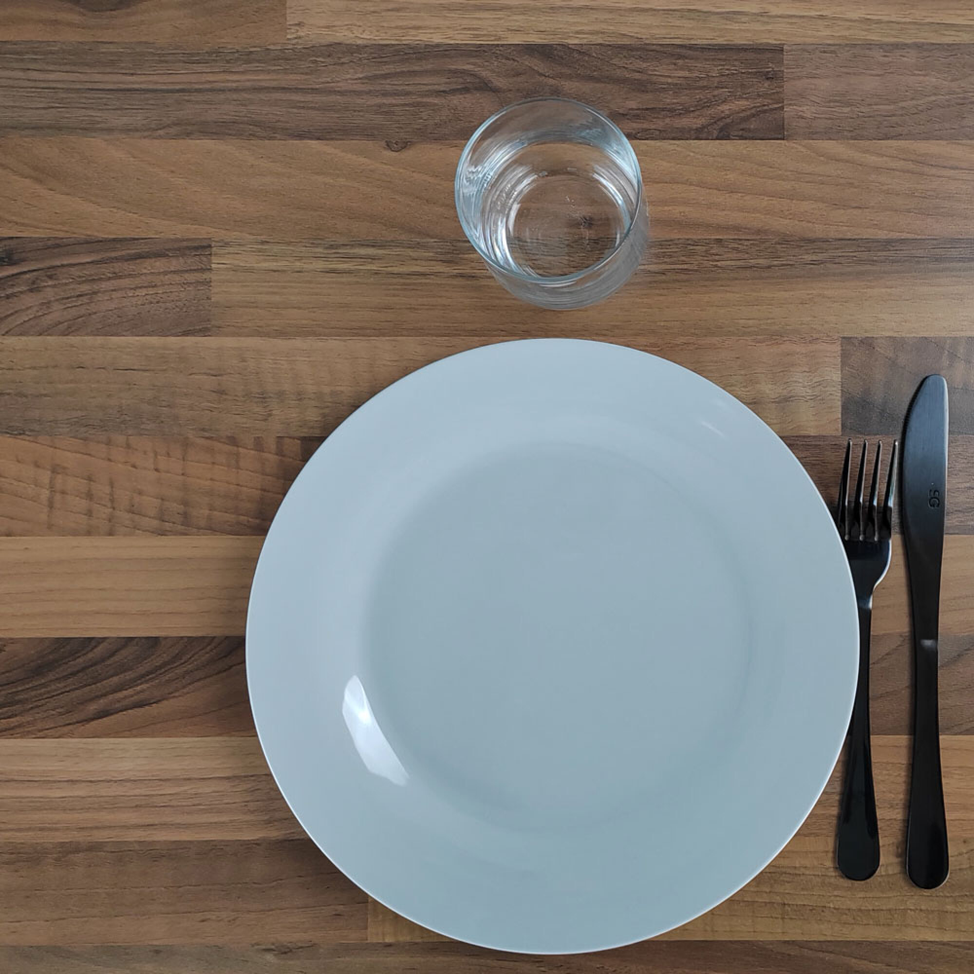 Table Ø120cm - modèle Rome bois noyer lamellé