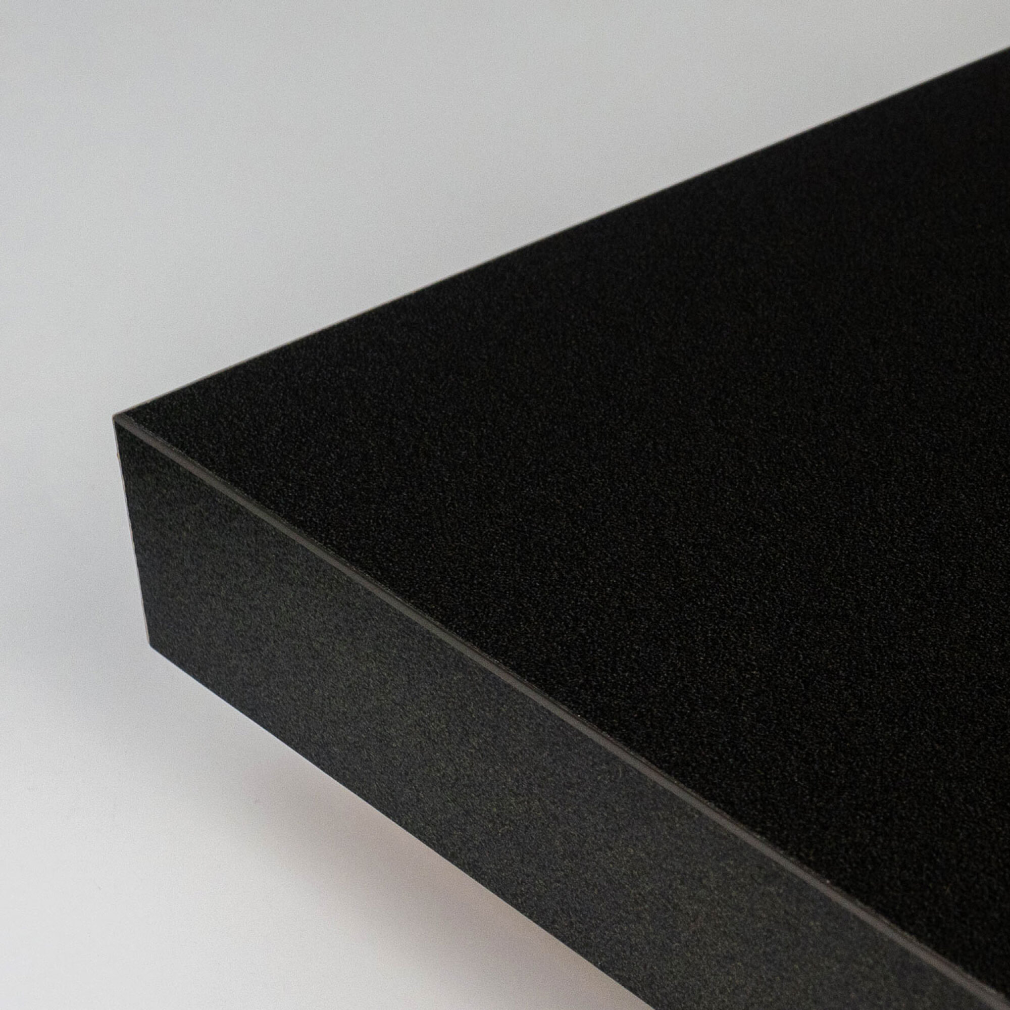 Table Ø120cm - modèle Rome pied et noir uni