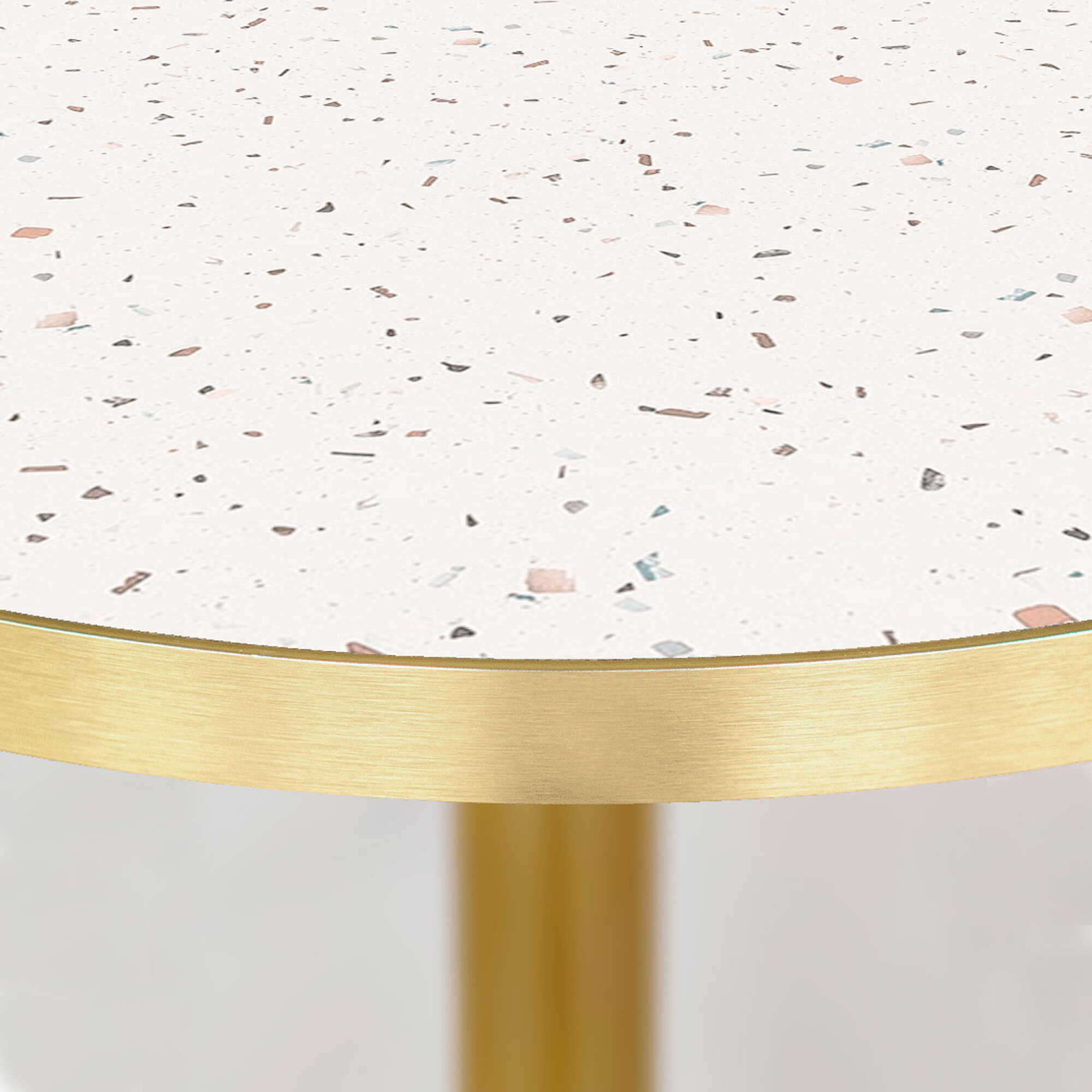 Table Ø70cm Rome bistrot terrazzo