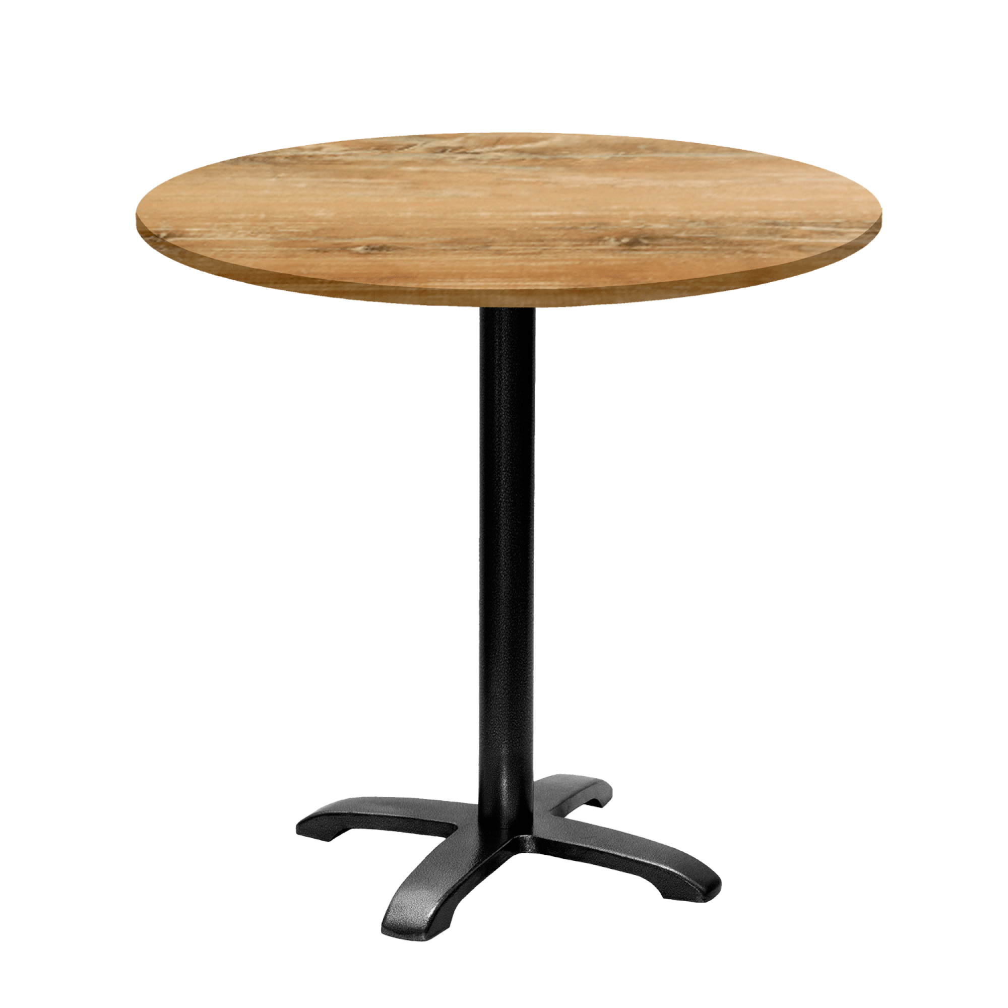 Table ronde Ø80cm - modèle Bazila chêne slovène