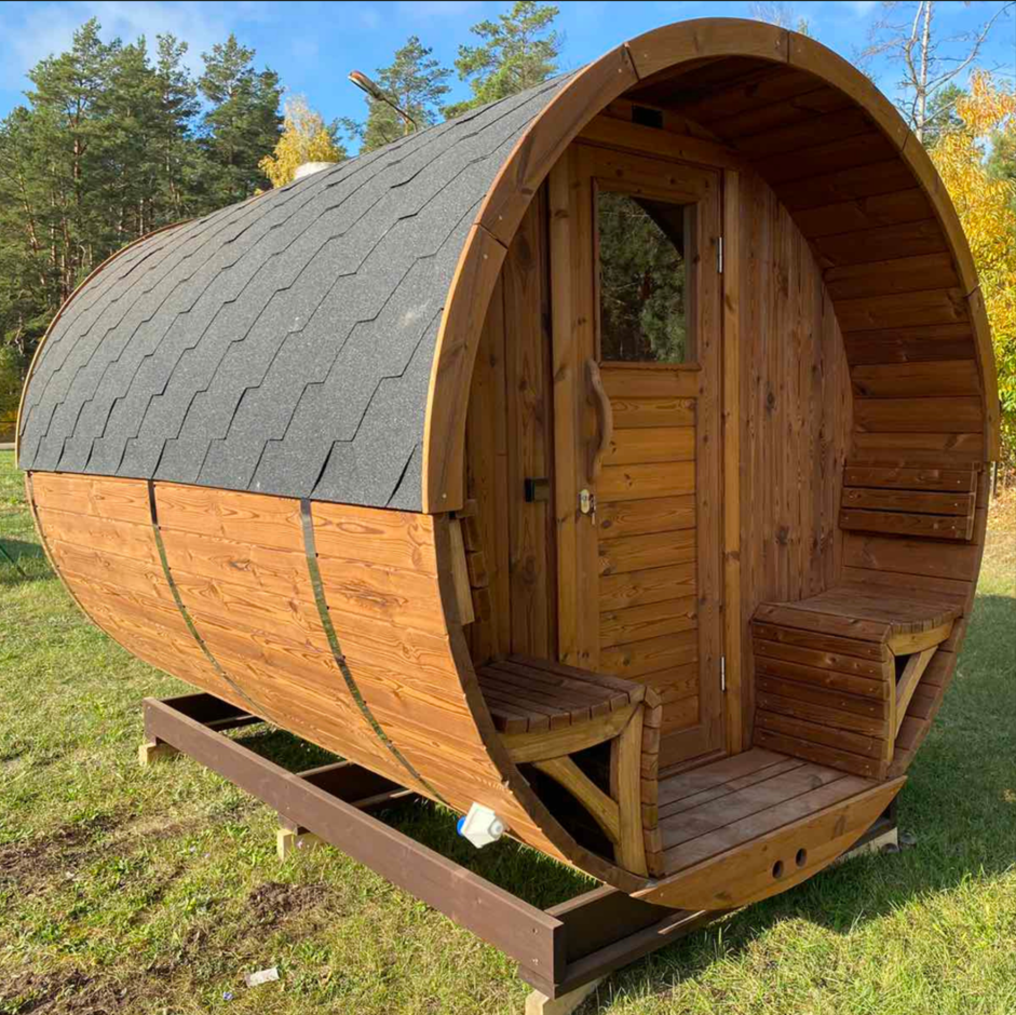 Sauna extérieur TONNEAU