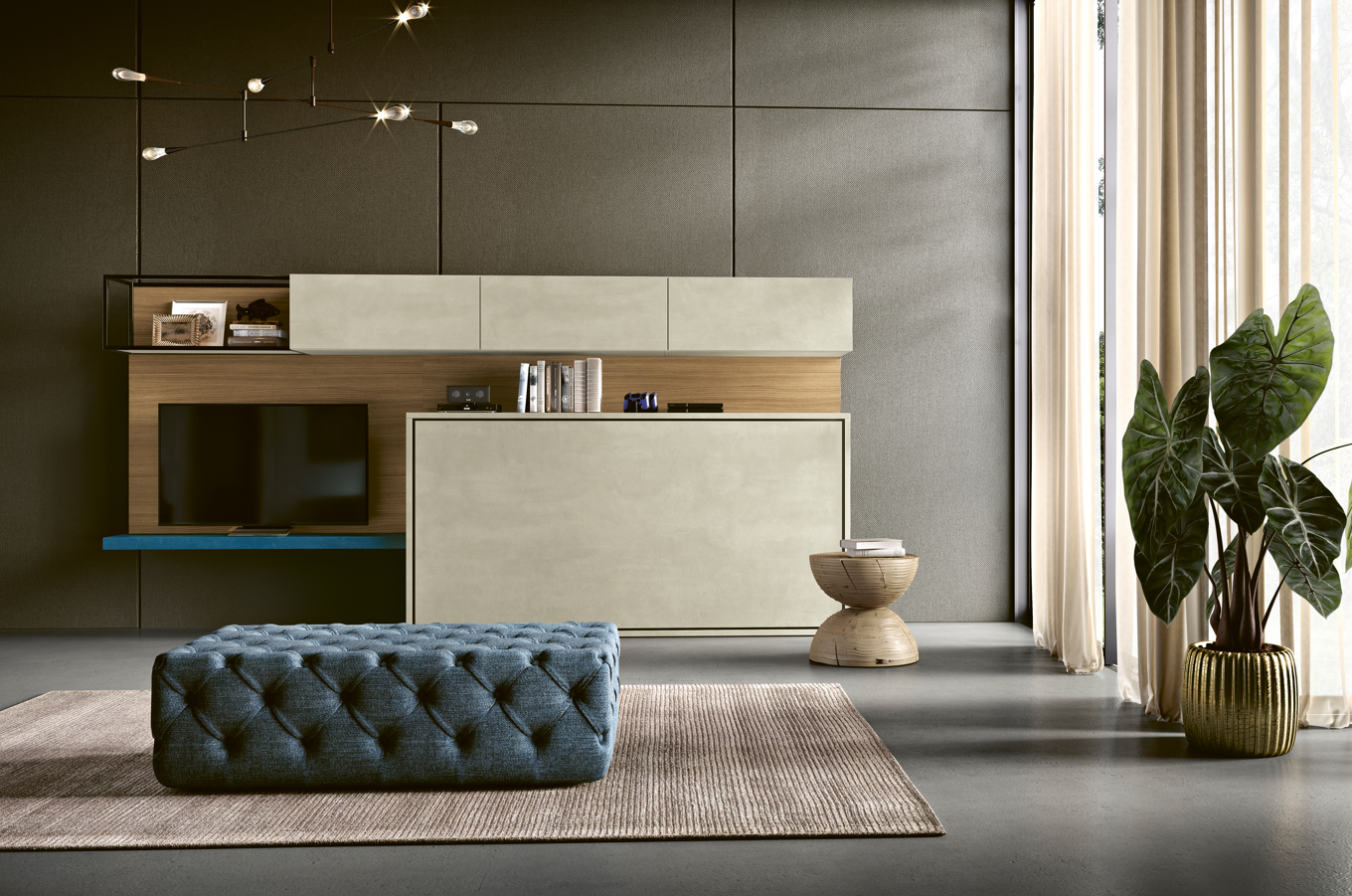 Lit rabattable DRESS'KO Horizontal