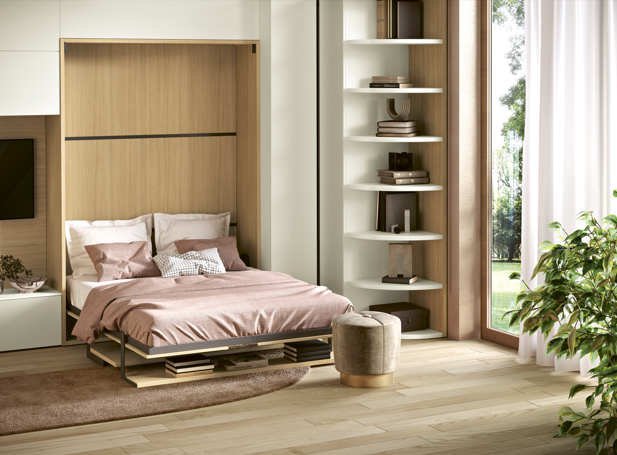 Lit rabattable DRESS'KO Vertical Bureau