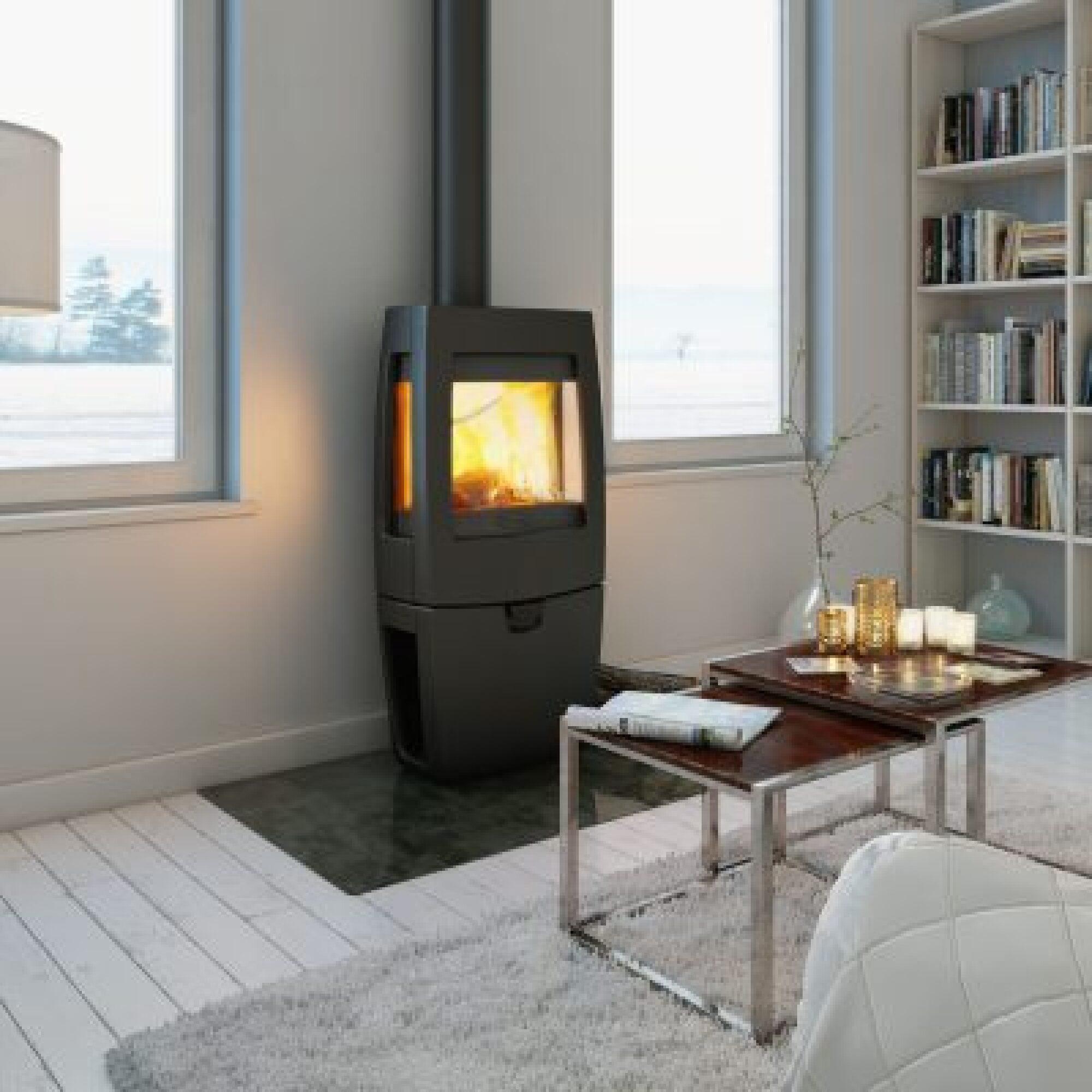 Poêle à bois fonte astroline 4 / sense dovre