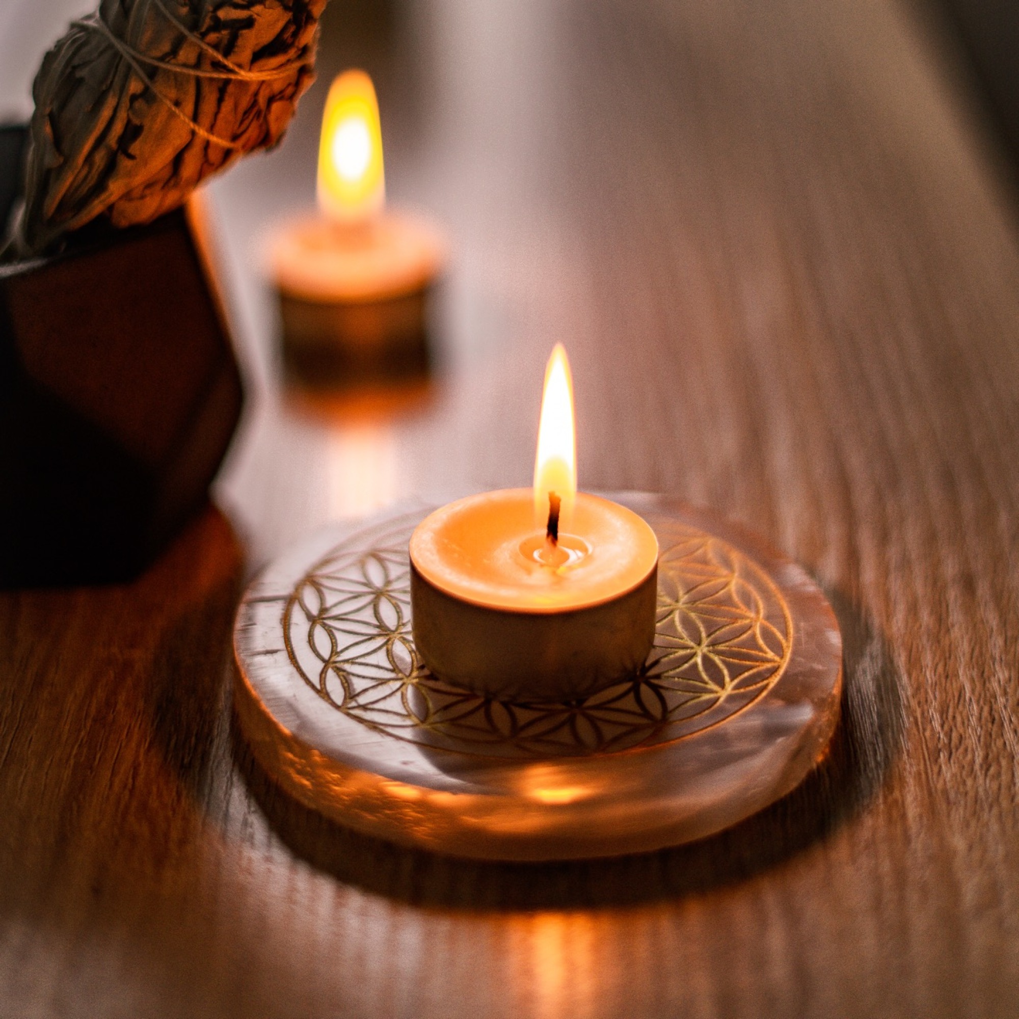 Boite de 25 bougies chauffe plat fait main