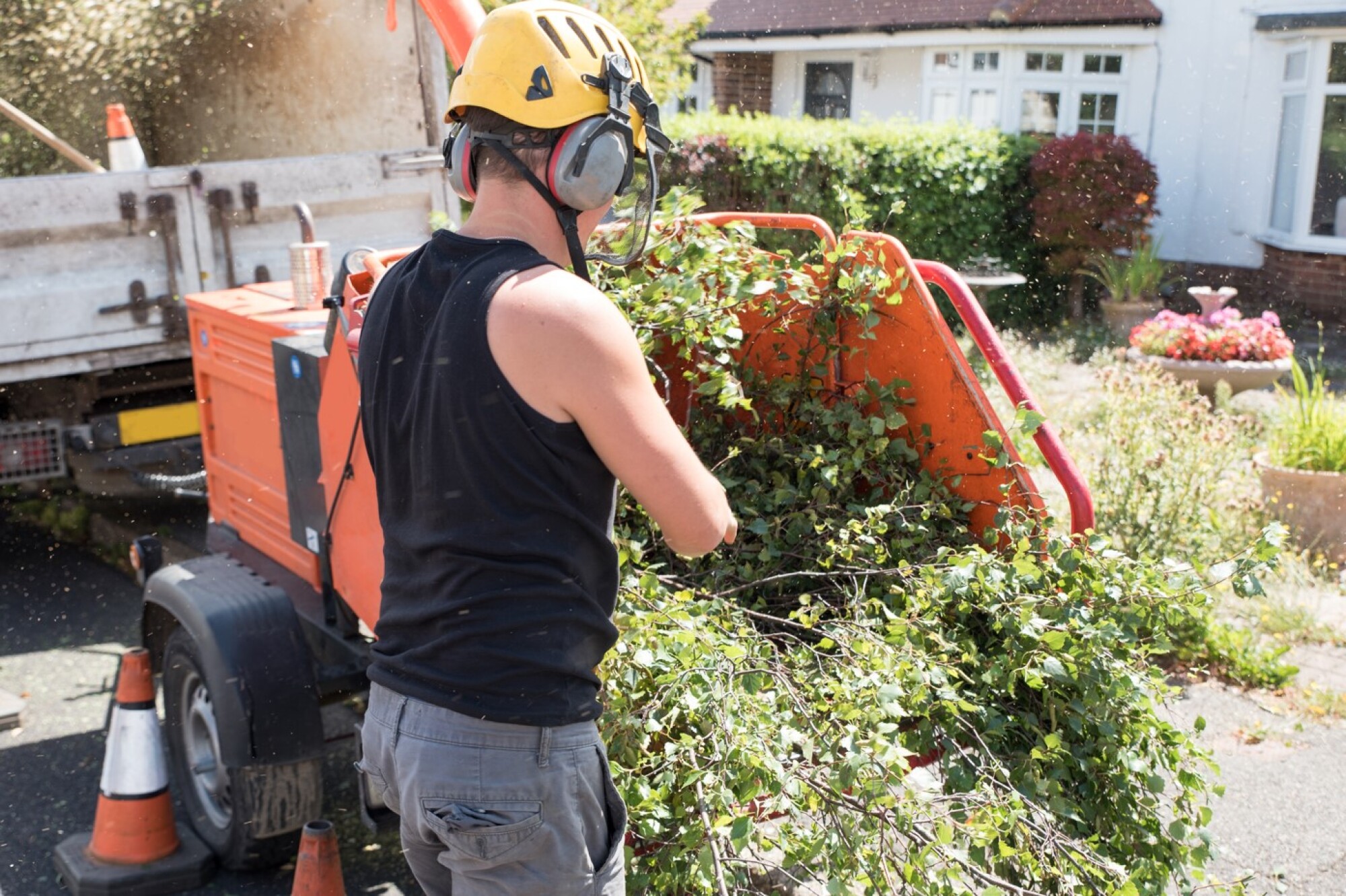 Location broyeur végétaux