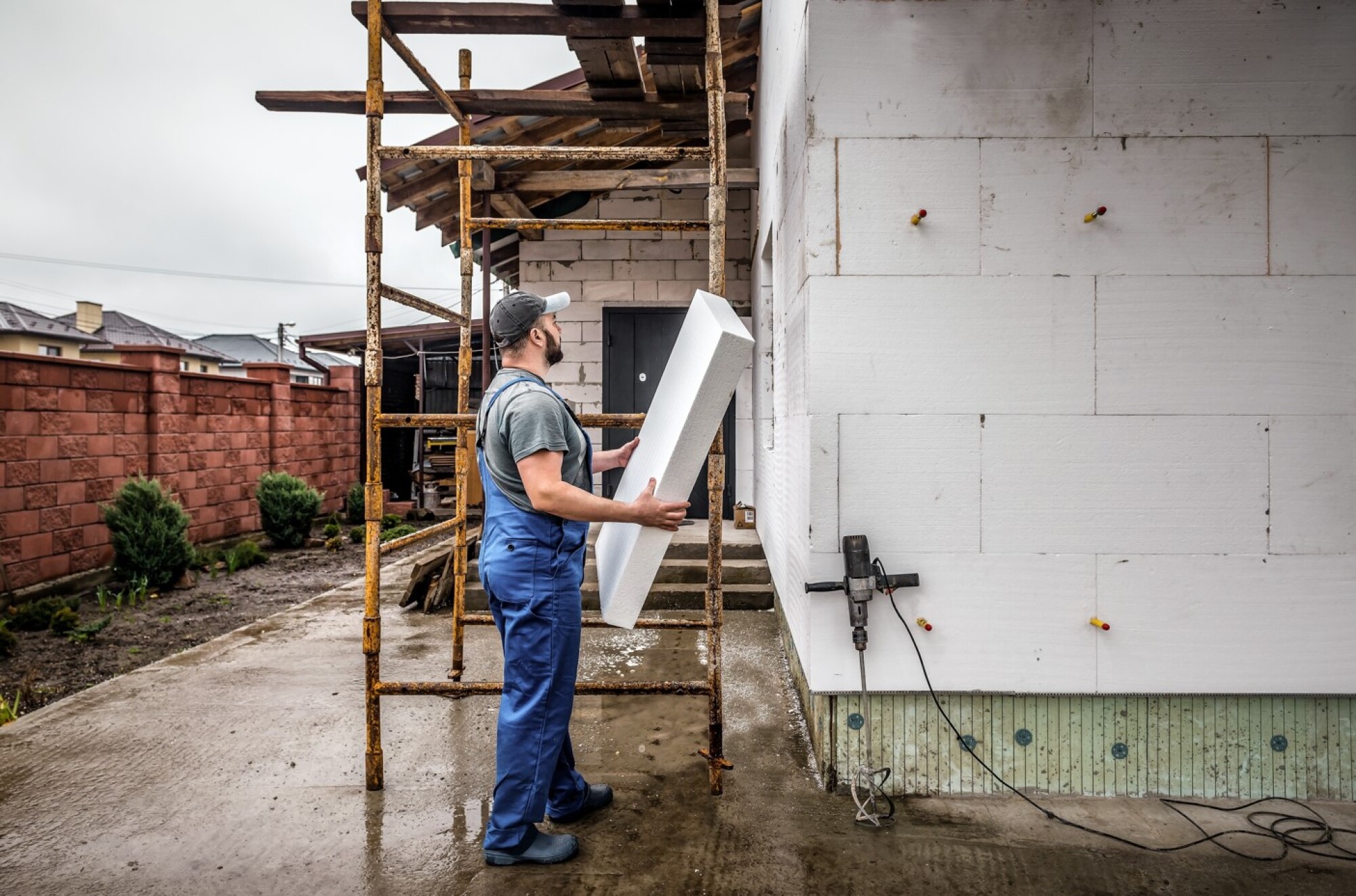 Travaux isolation extérieure