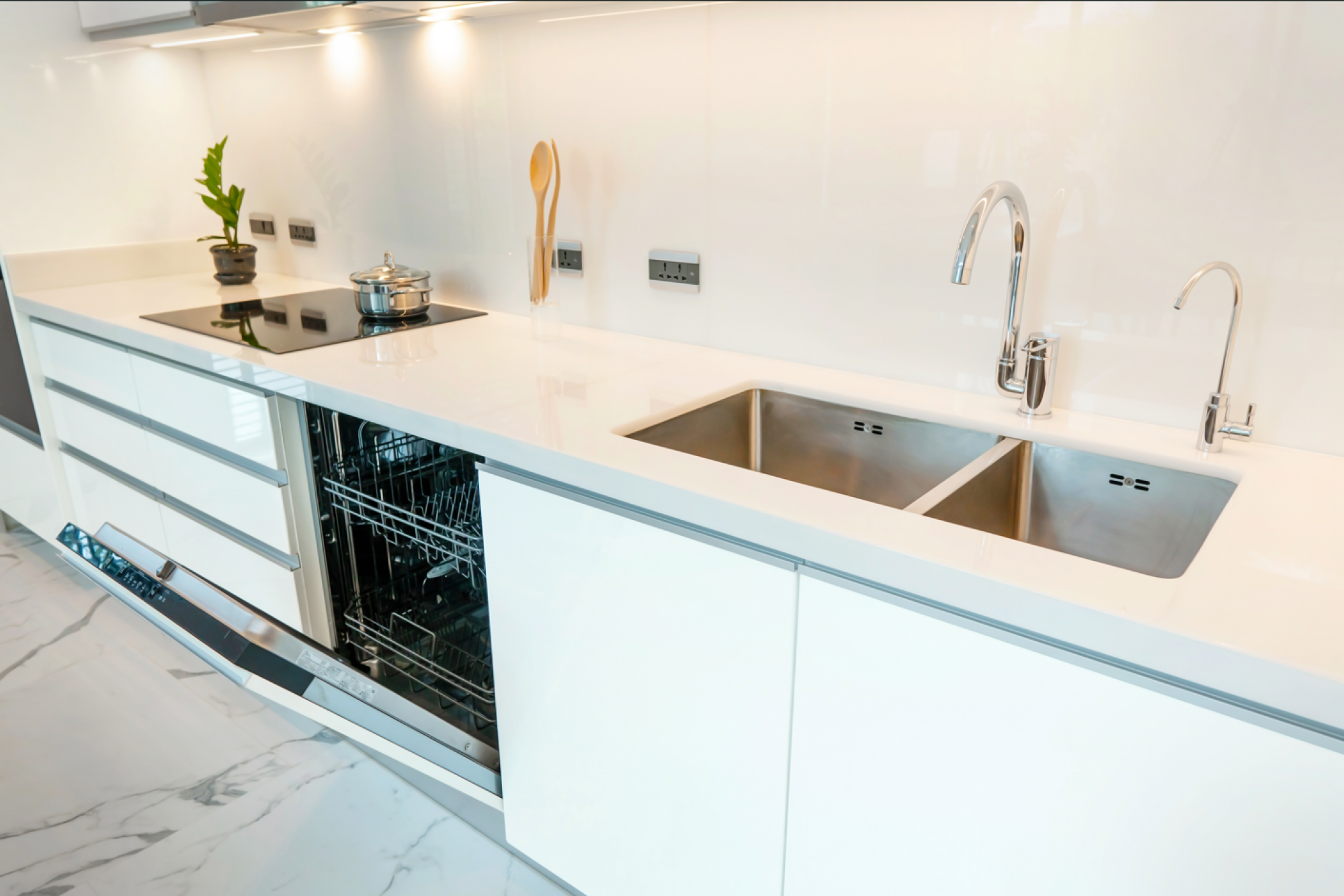 Evier 2 bacs cuisine