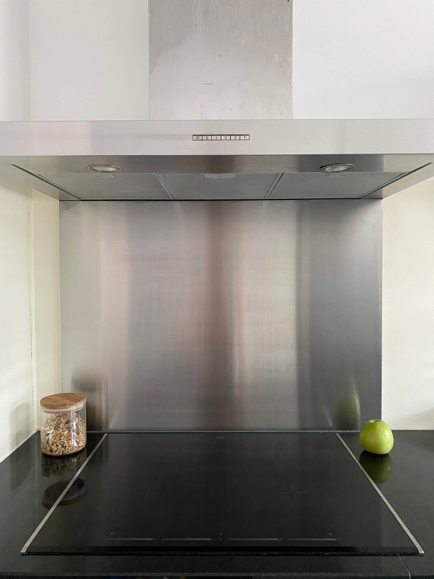 Fond de hotte en aluminium