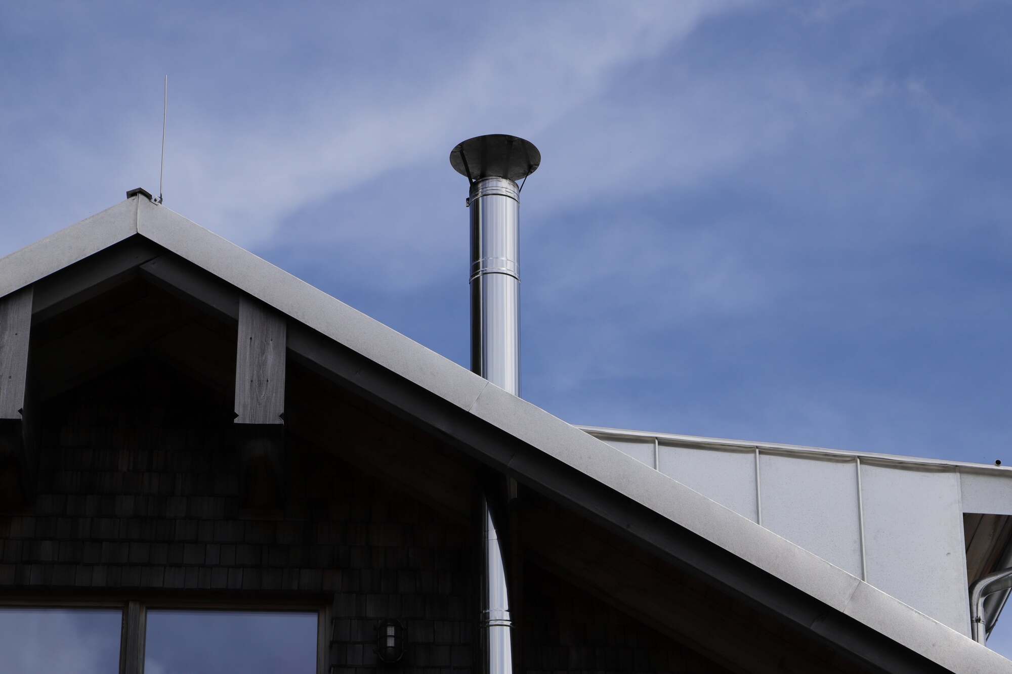 Pose tubage cheminée