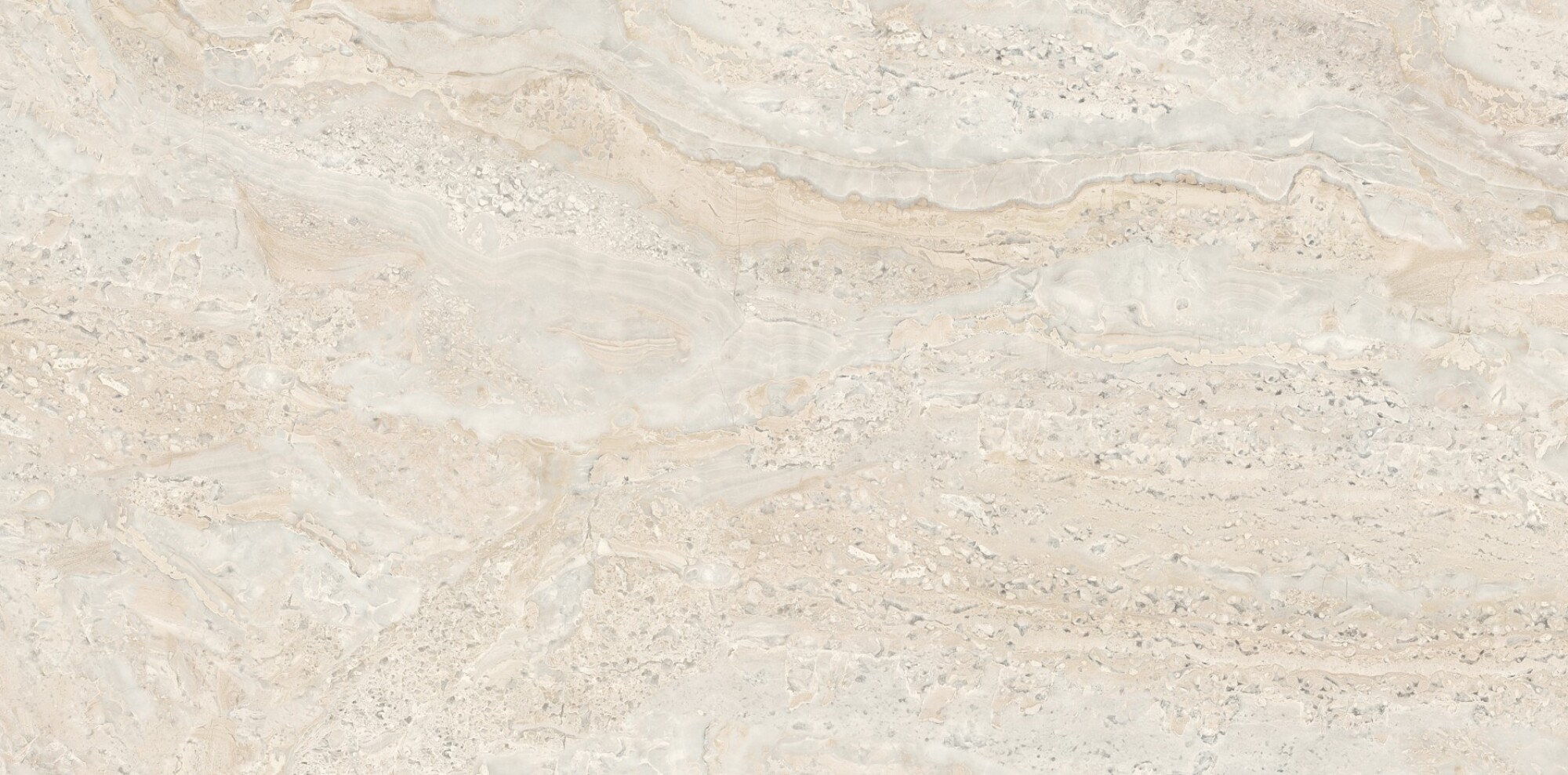 Pose de dallage en travertin