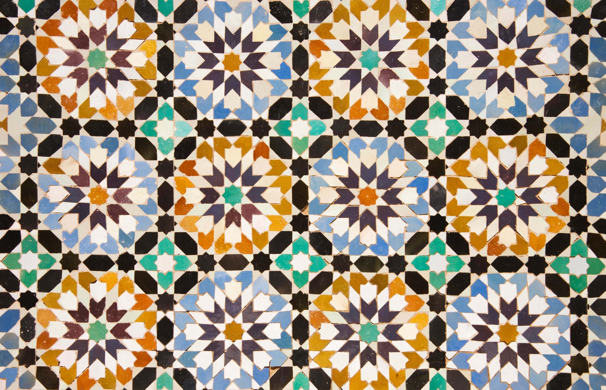 Pose de Zellige