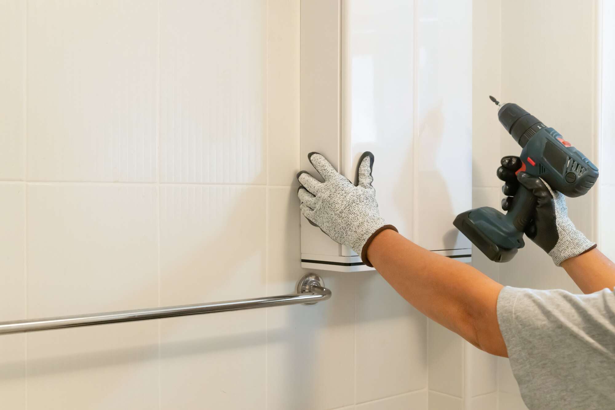 Colonne de salle de bain