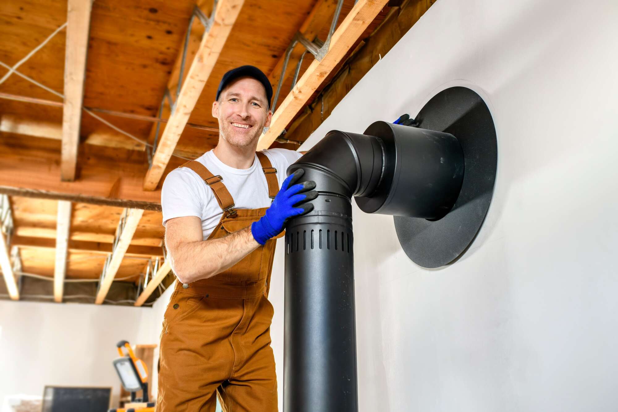 Installation poêle à granulés