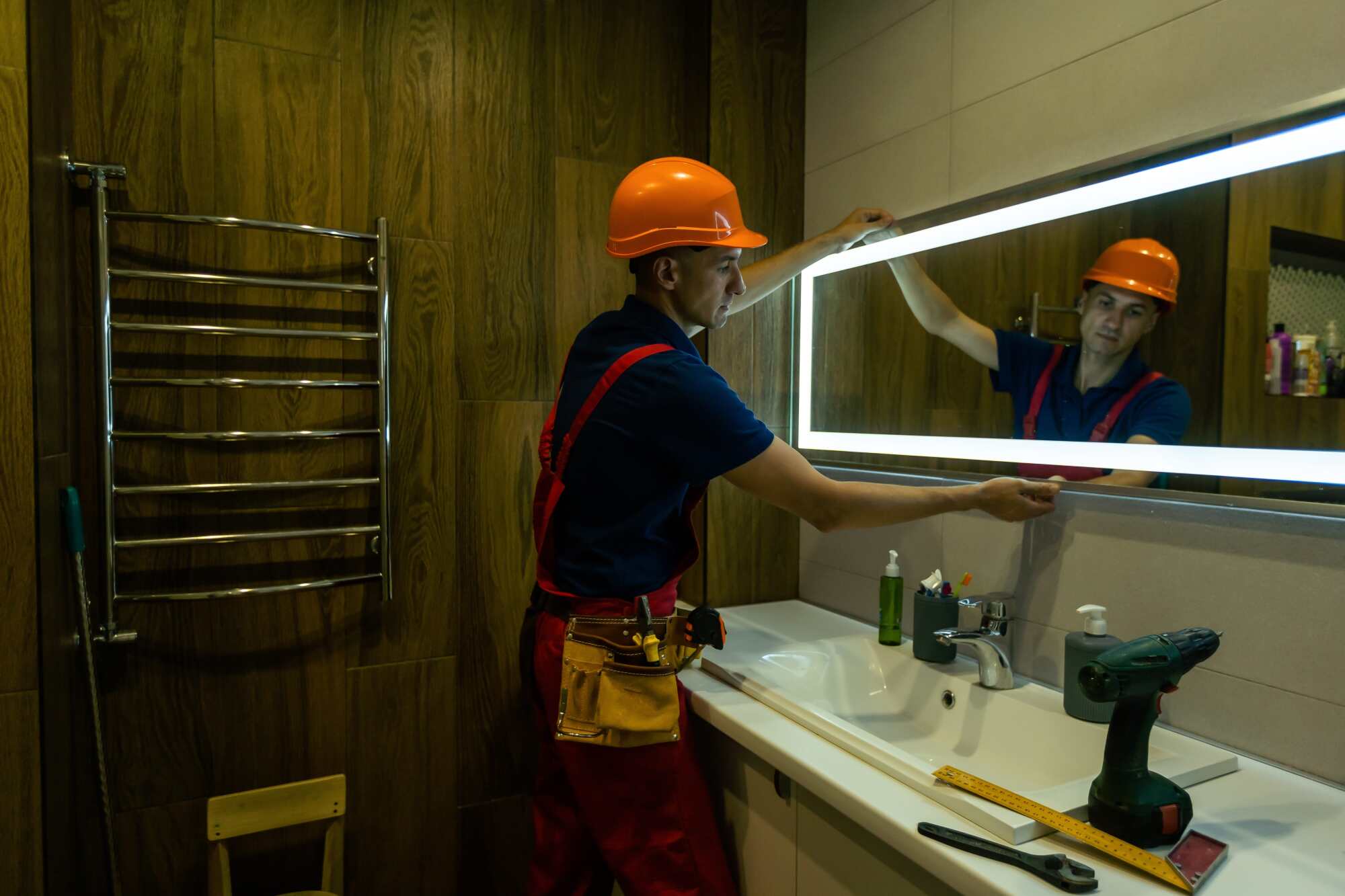 Miroir lumineux pour salle de bain